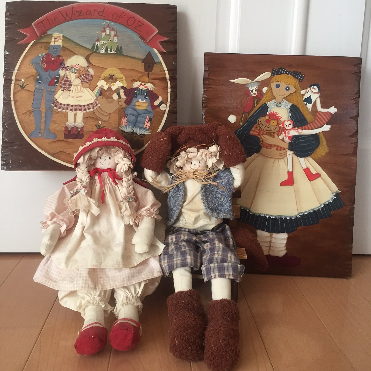 手描き】 アン＆アンディ トールペイント カントリードール 【公式通販】