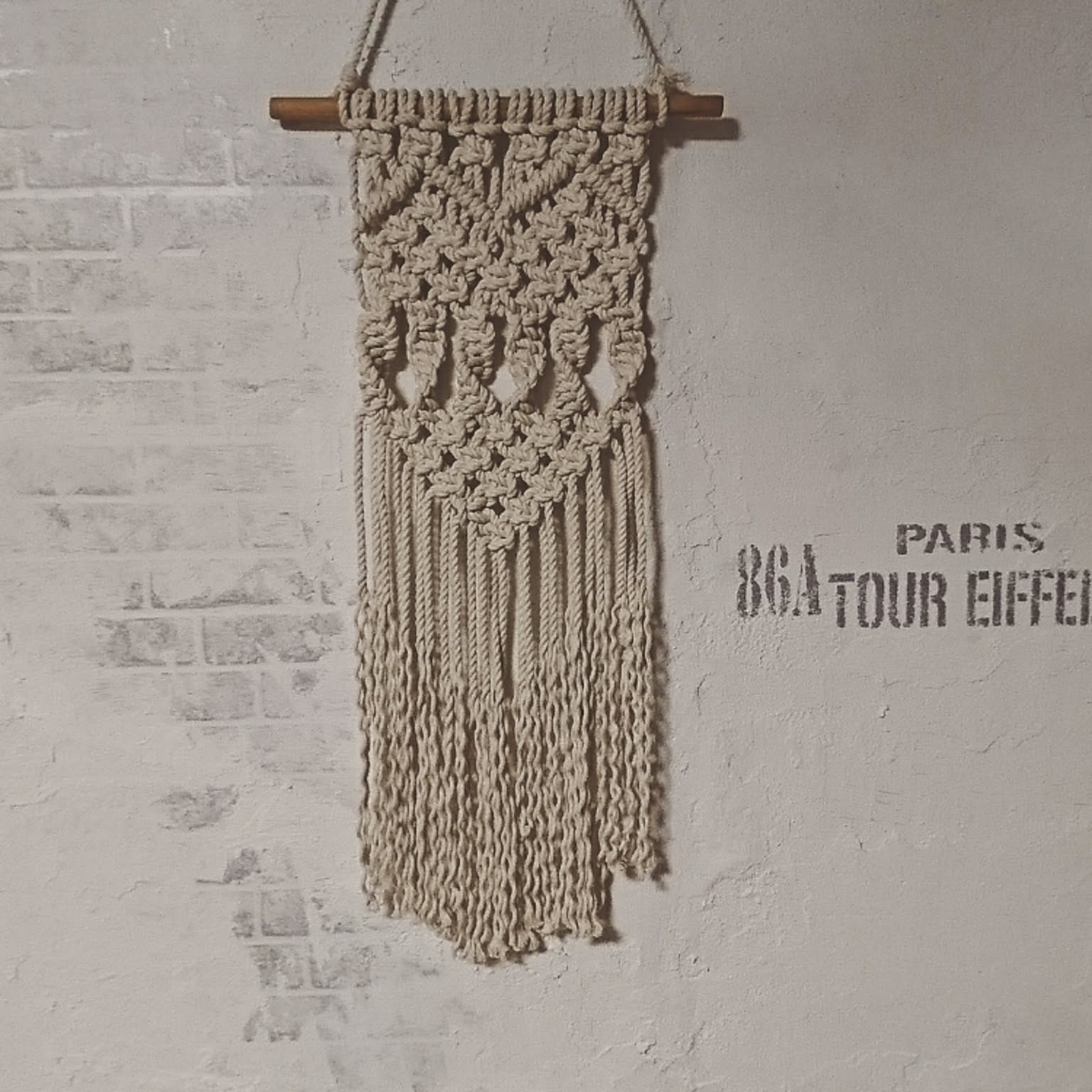 20%offNO]72 ウミウサギのマクラメタペストリー 【公式通販】