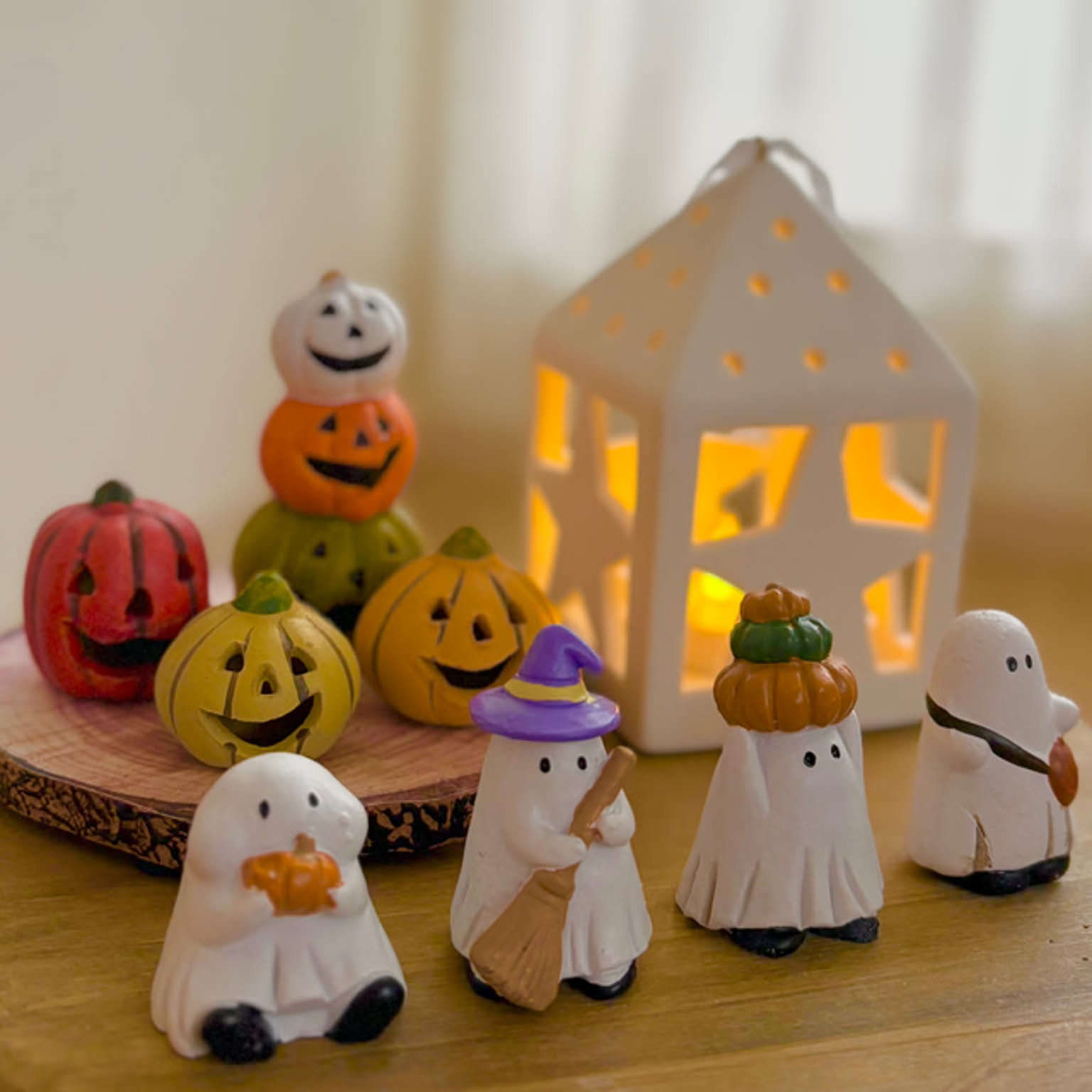 ナチュラルキッチンハロウィン オブジェゴーストサリュ カルディ セリア 黒猫 ハロウィン オブジェゴーストサリュ カルディ ナチュラルキッチン