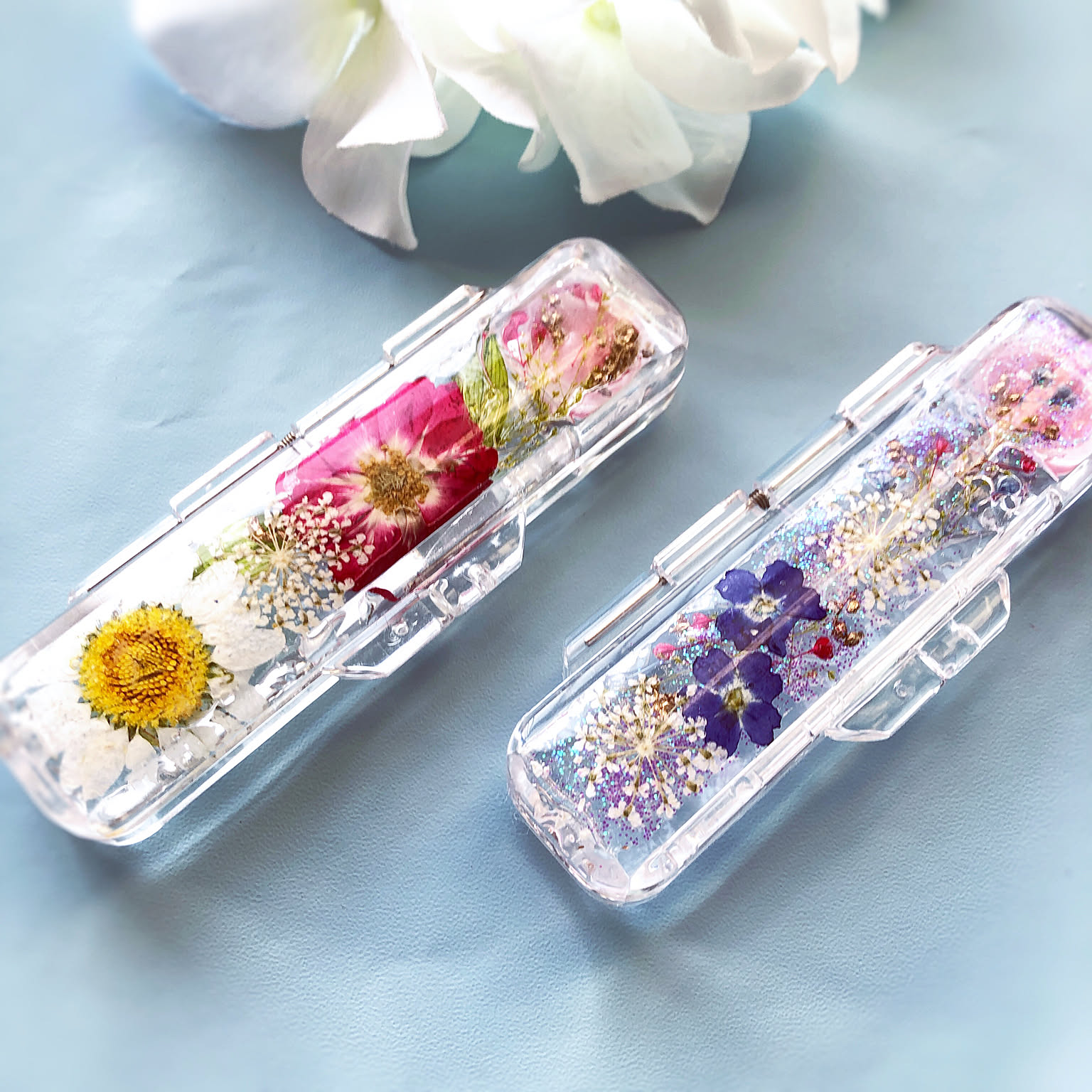 【メーカー直送】 押し花レジンのインテリア実例 RoomClip（ルームクリップ） ｜ 文房具・ステーショナリー