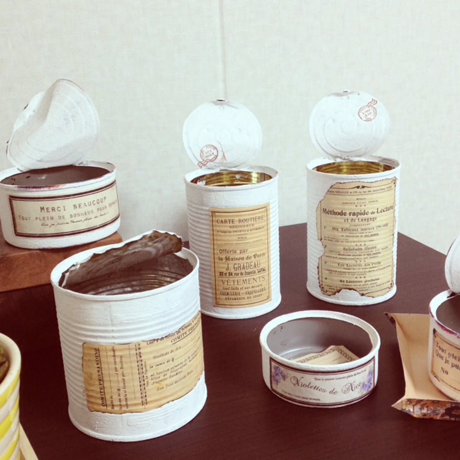 リメイク缶　リメ缶　スカルイエローラベル リメイク缶 リメ缶 スカルイエローラベル