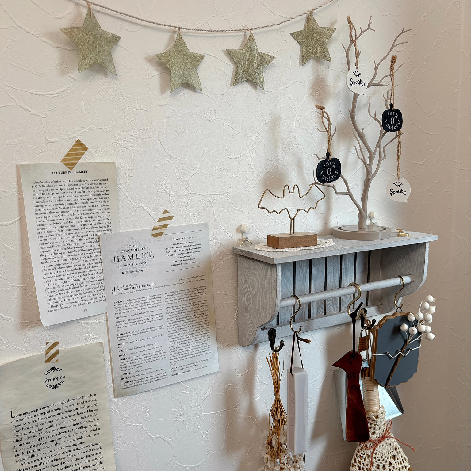 飾り棚 フレンチカントリー風のおしゃれなアレンジ・飾り方の