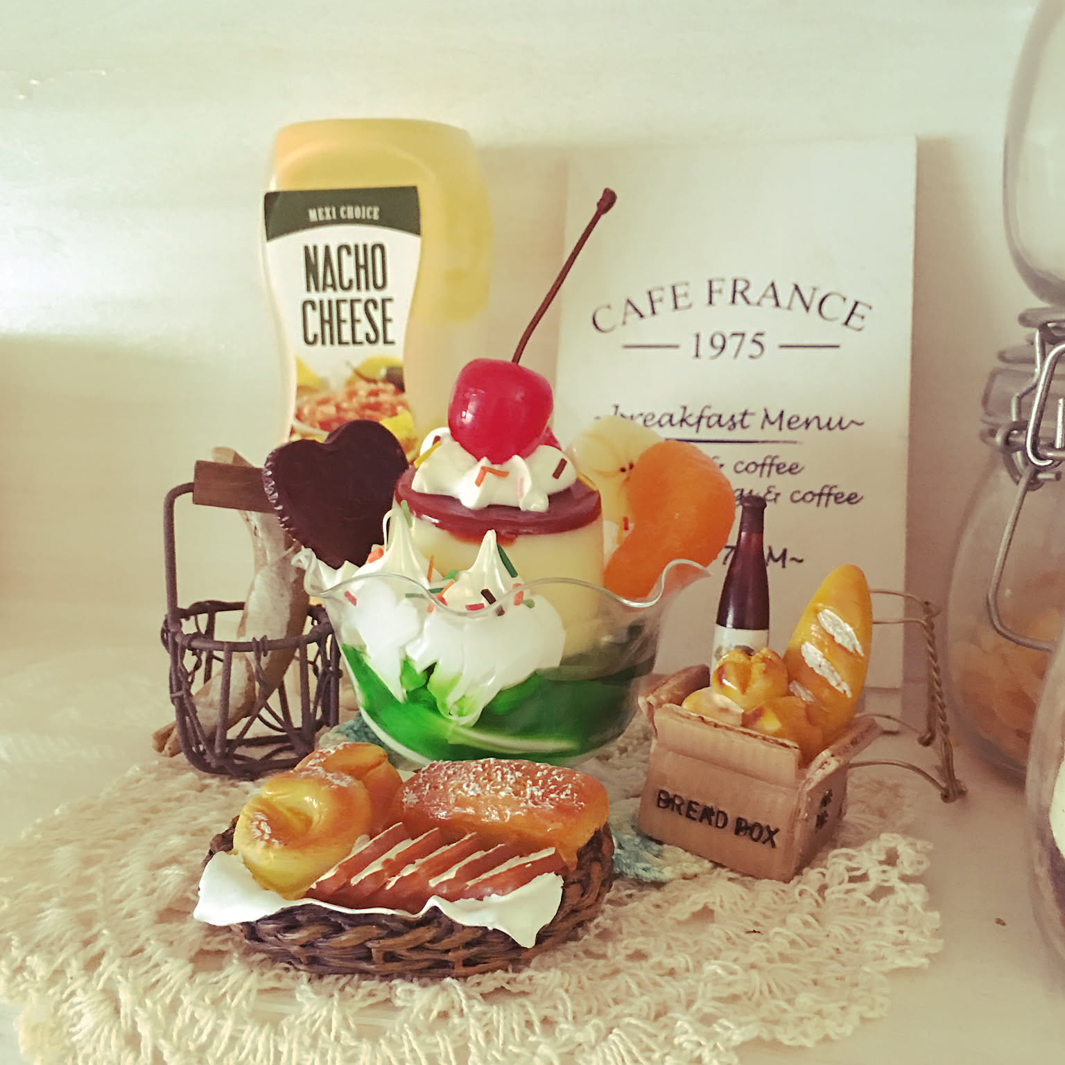 フェイクスイーツ 食品サンプルが好きのおしゃれなアレンジ・飾り方の