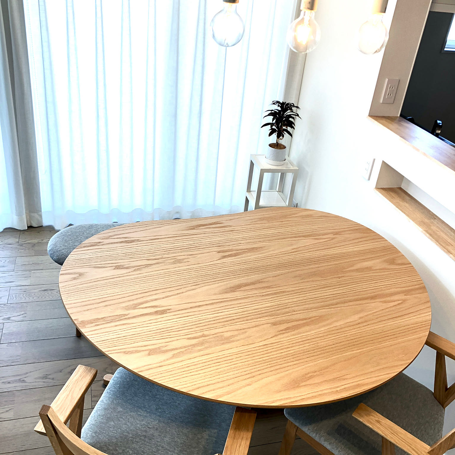 ミラージュ/HAC4/モリタインテリア/ダイニングテーブルのインテリア