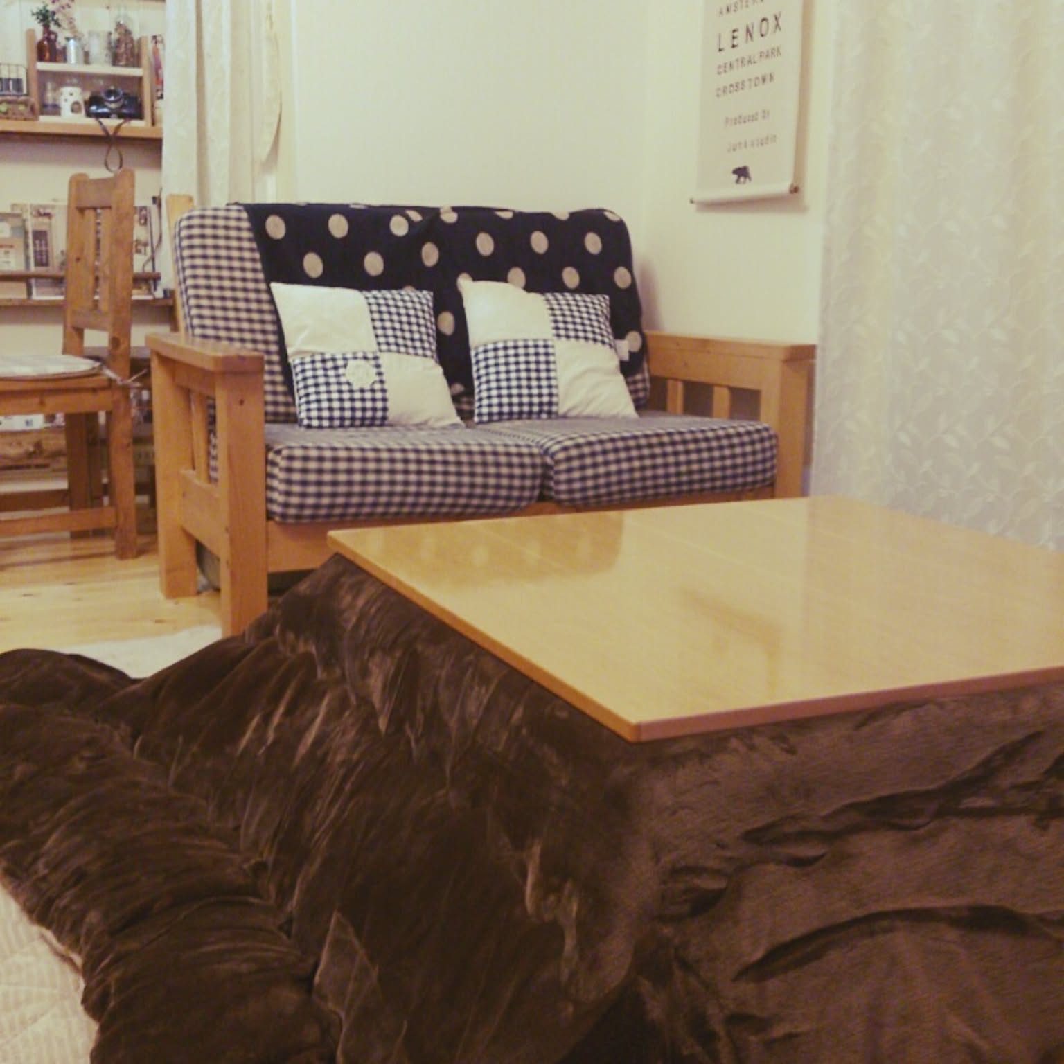 ニトリこたつ布団＆敷布団のおすすめ商品とおしゃれな実例 ｜ RoomClip