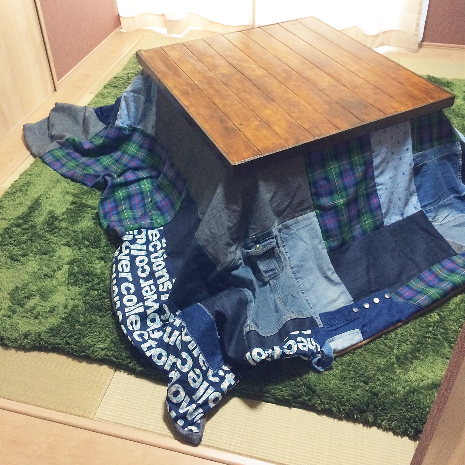 ハンドメイド こたつ布団カバーのおすすめ商品とおしゃれな実例