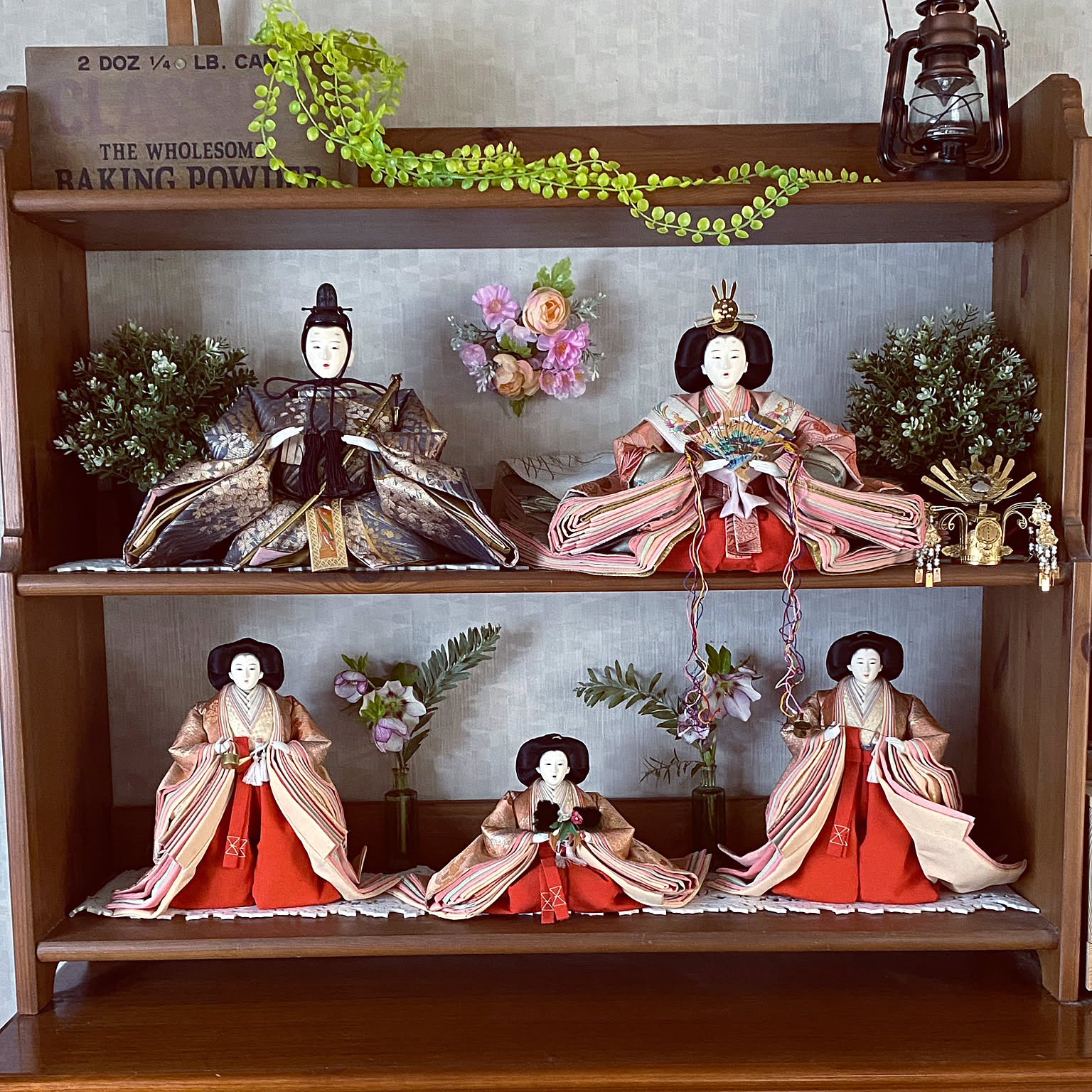 雛人形 秀月のおしゃれなアレンジ・飾り方のインテリア実例