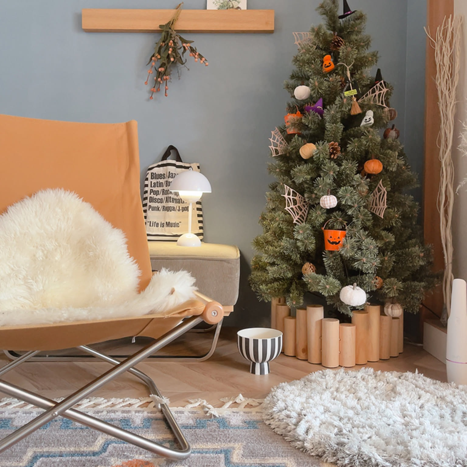 アルザスツリー 150センチ オーナメント・スタートップ・足元隠し付き