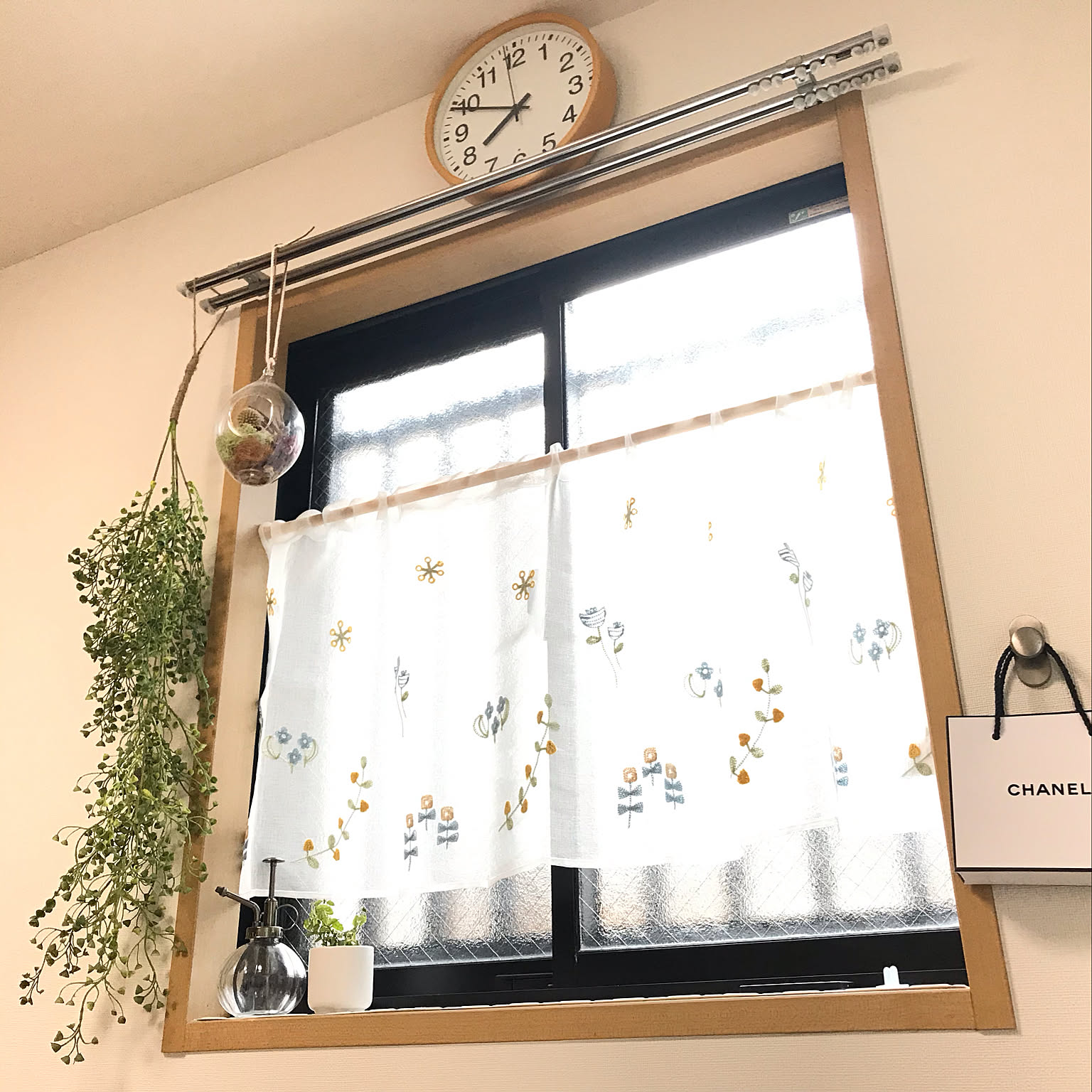 CHANEL様オーダー品ご確認用〉☆カフェカーテン☆ハンドメイド