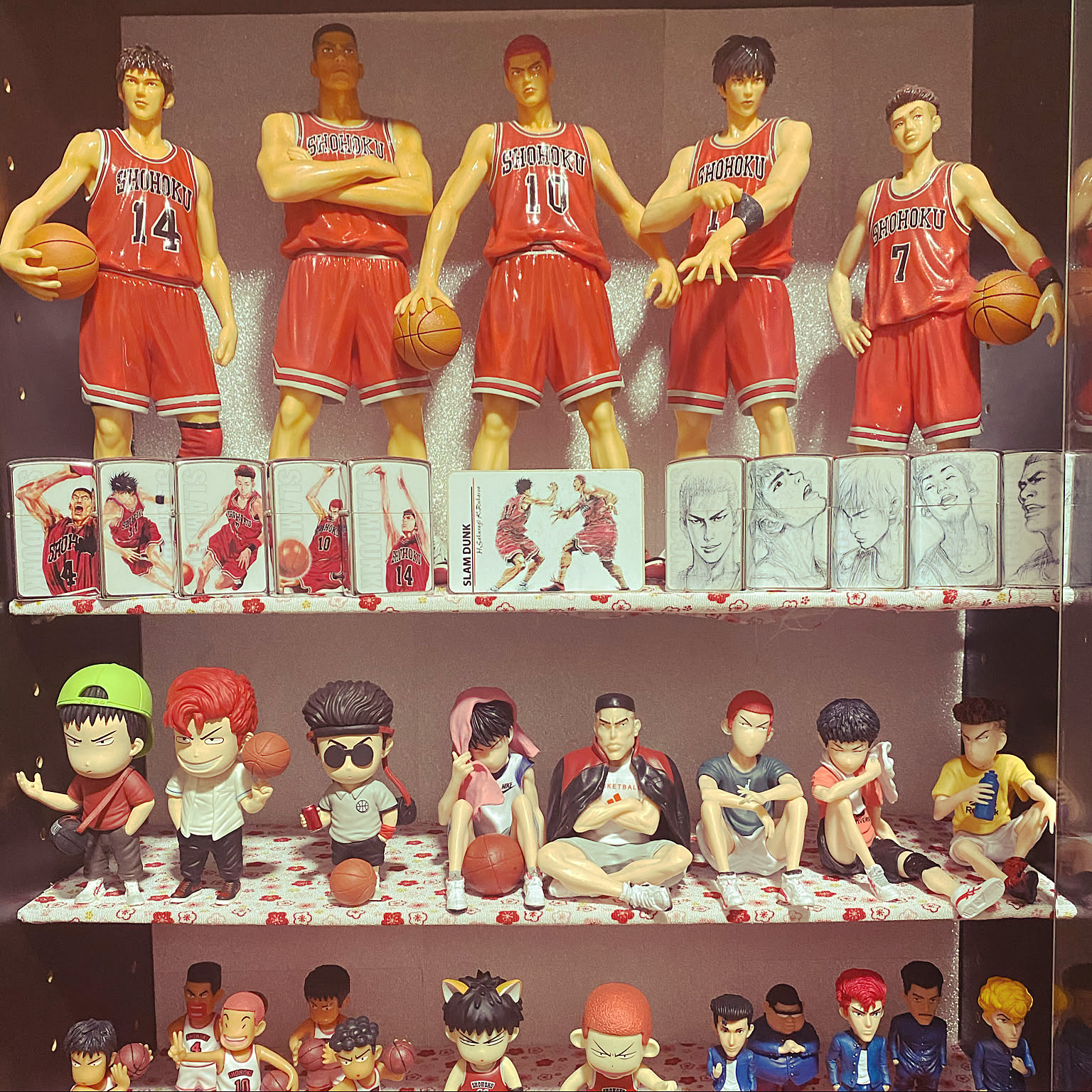 スラムダンク　フィギュア(ショーケース付) スラムダンクフィギュア(ショーケース付)