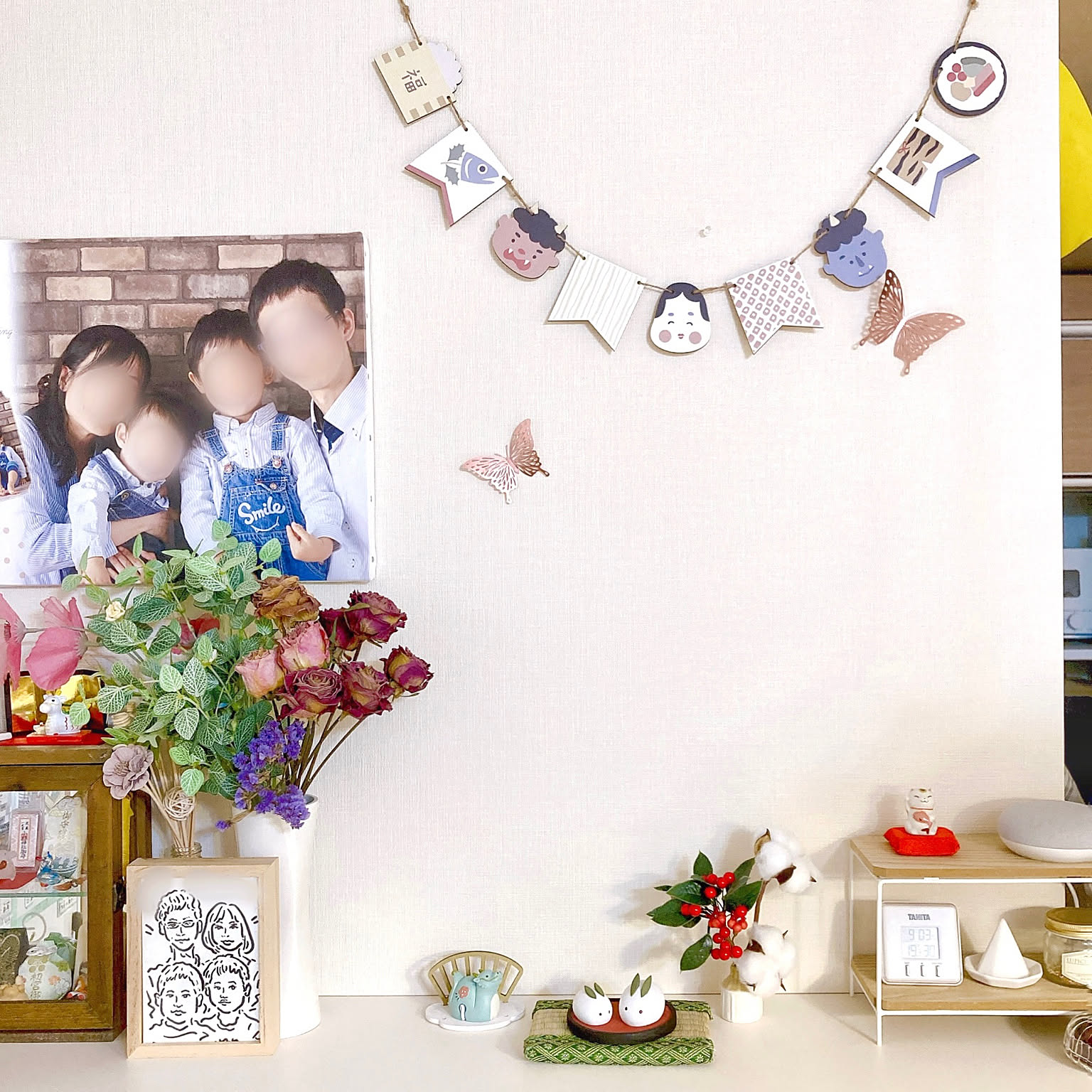 節分 節分ガーランドのおすすめ商品とおしゃれな実例 ｜ RoomClip