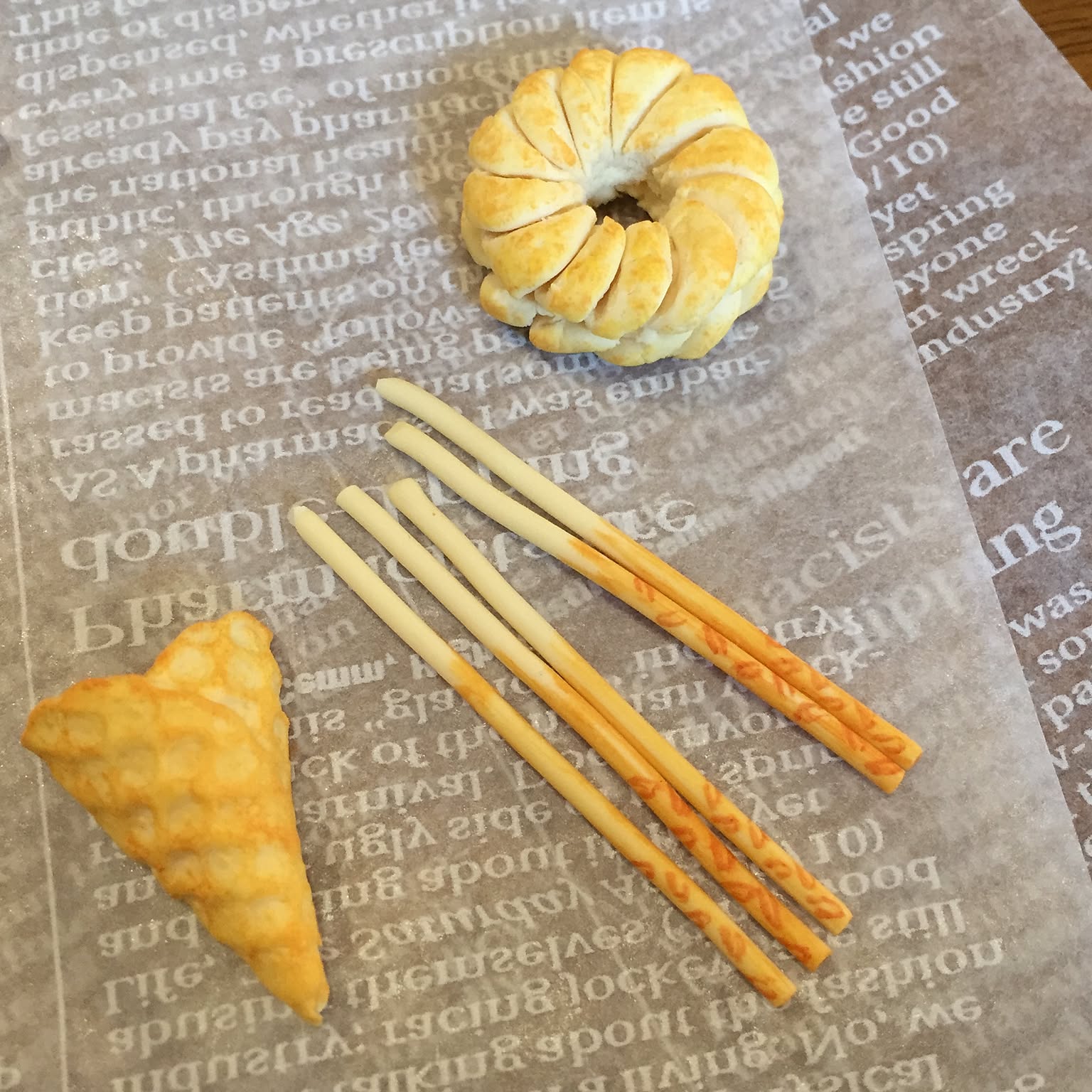 ♡ポップコーンクッキー♡こぶたフェイクフードチャームお菓子樹脂粘土