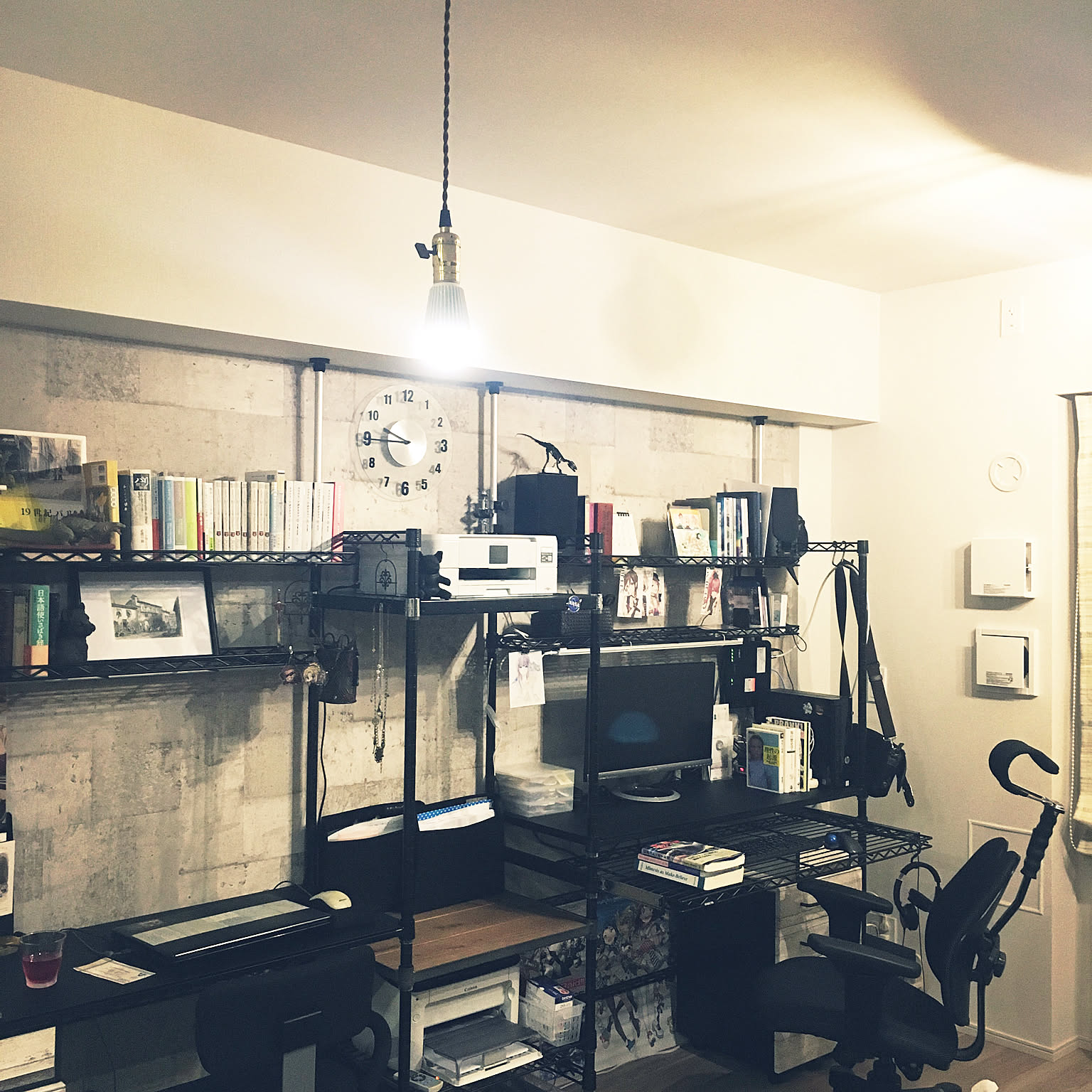 スチールラック ビンテージのおすすめ商品とおしゃれな実例