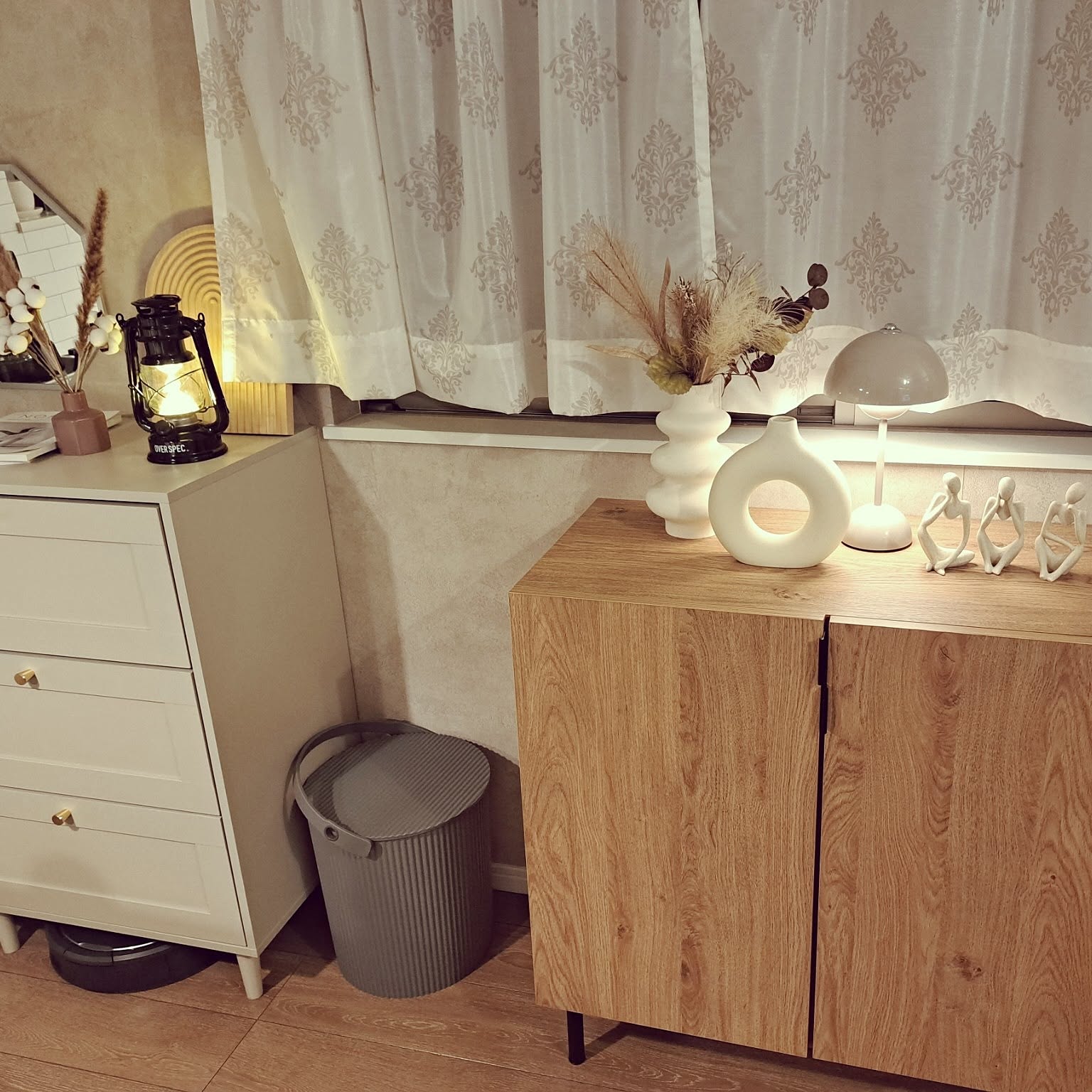 アンダーカバー　UNDERCOVER　ドライフラワー　クロス 壁掛け UNDERCOVER アンダーカバー×TRASH ドライフラワー クロス壁掛け