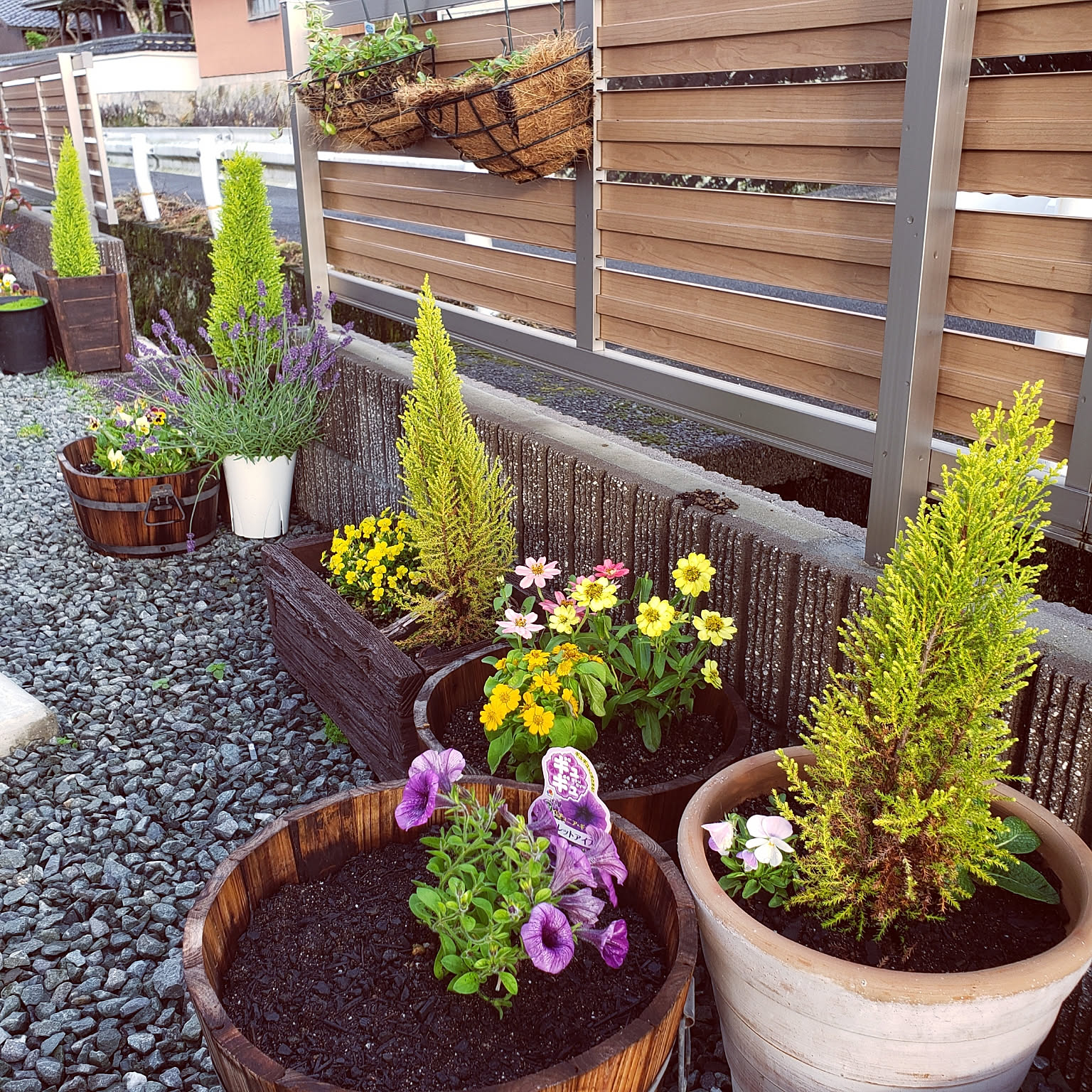 ガーデンプレート ガーデン雑貨 モルタル セメントオブジェ 紫陽花