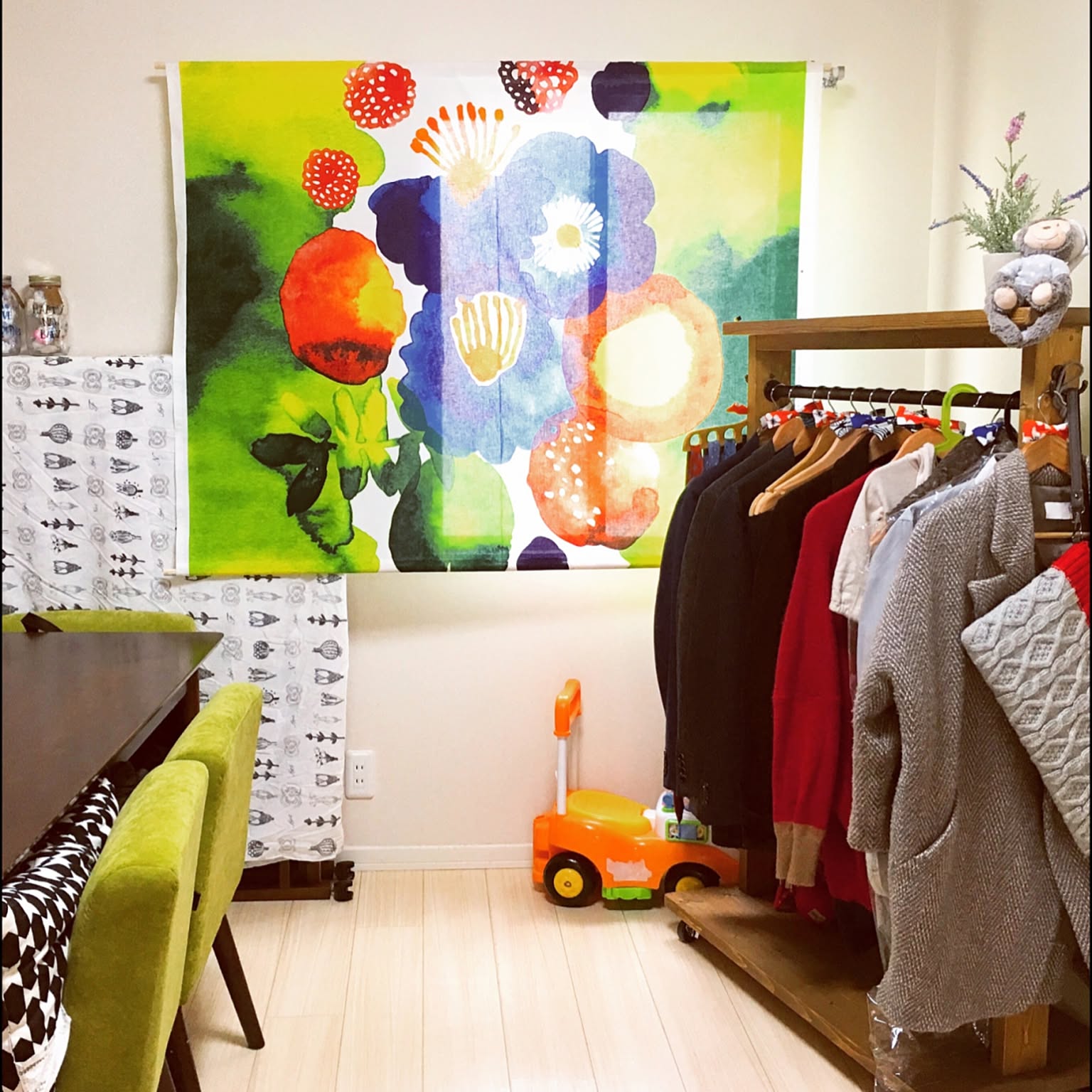 marimekko ユハンヌスタイカ 真夏の魔法 テーブルクロス タペストリー