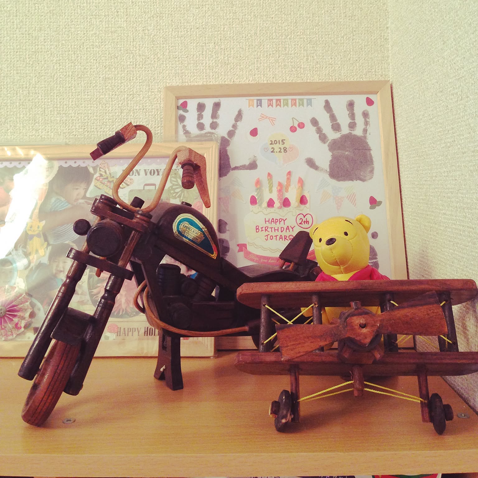 木製飛行機のインテリア実例 ｜ RoomClip（ルームクリップ）