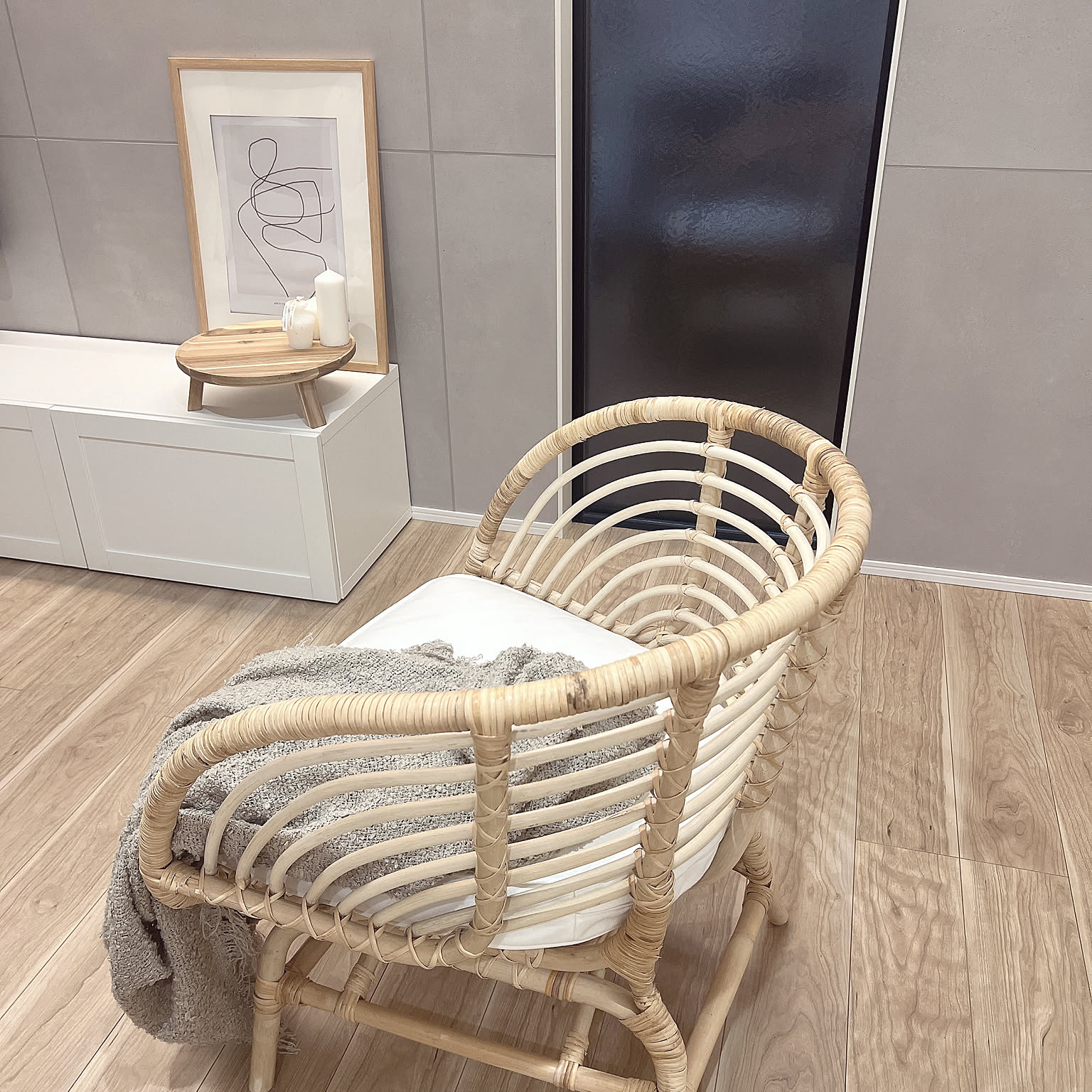 IKEA ラタンチェア 1日限定値下げ！IKEA イケア 籐 ラタンチェア ダイニングチェア