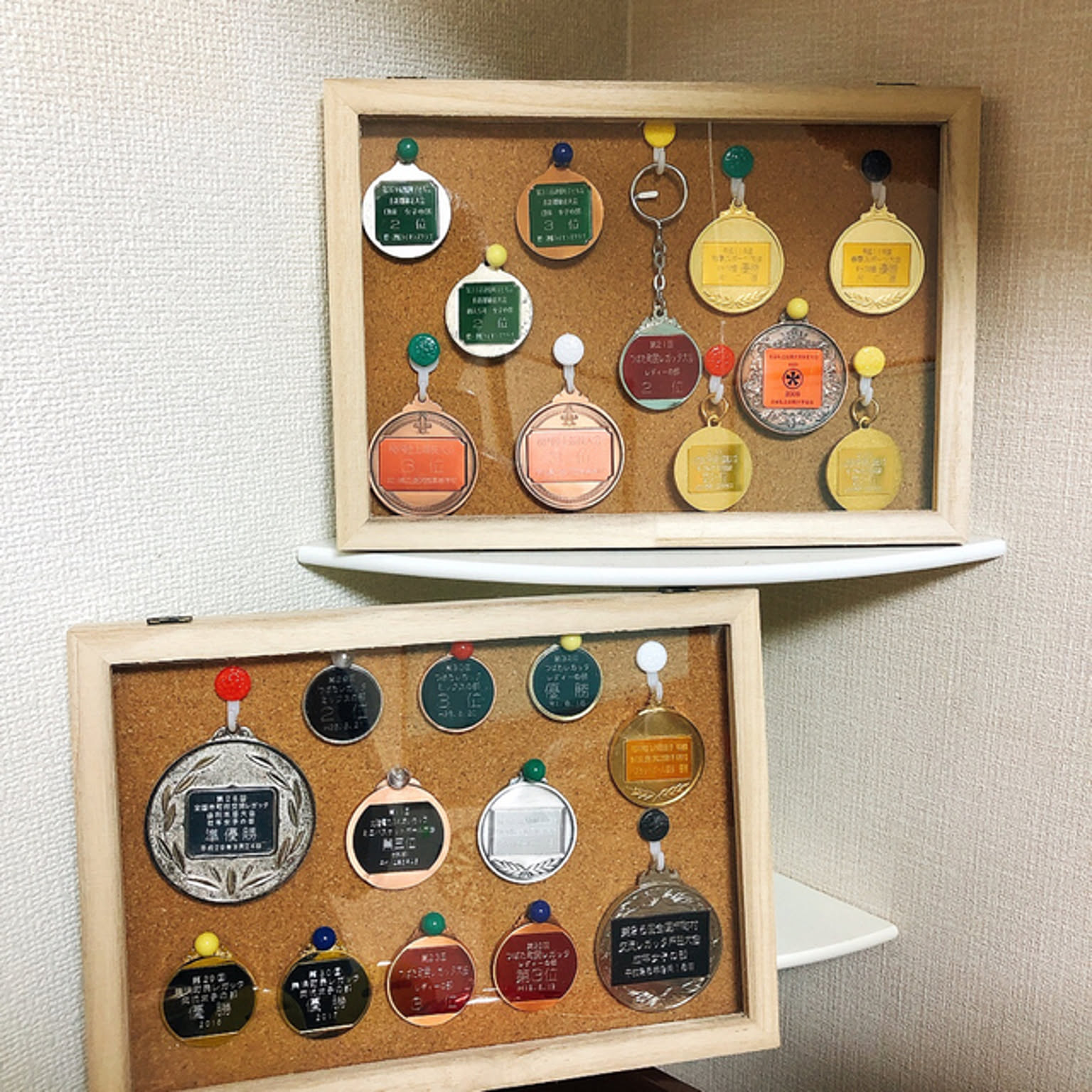 ダイソー メダル収納のアイデア・おすすめ商品・おしゃれな実例 ｜ RoomClip（ルームクリップ）