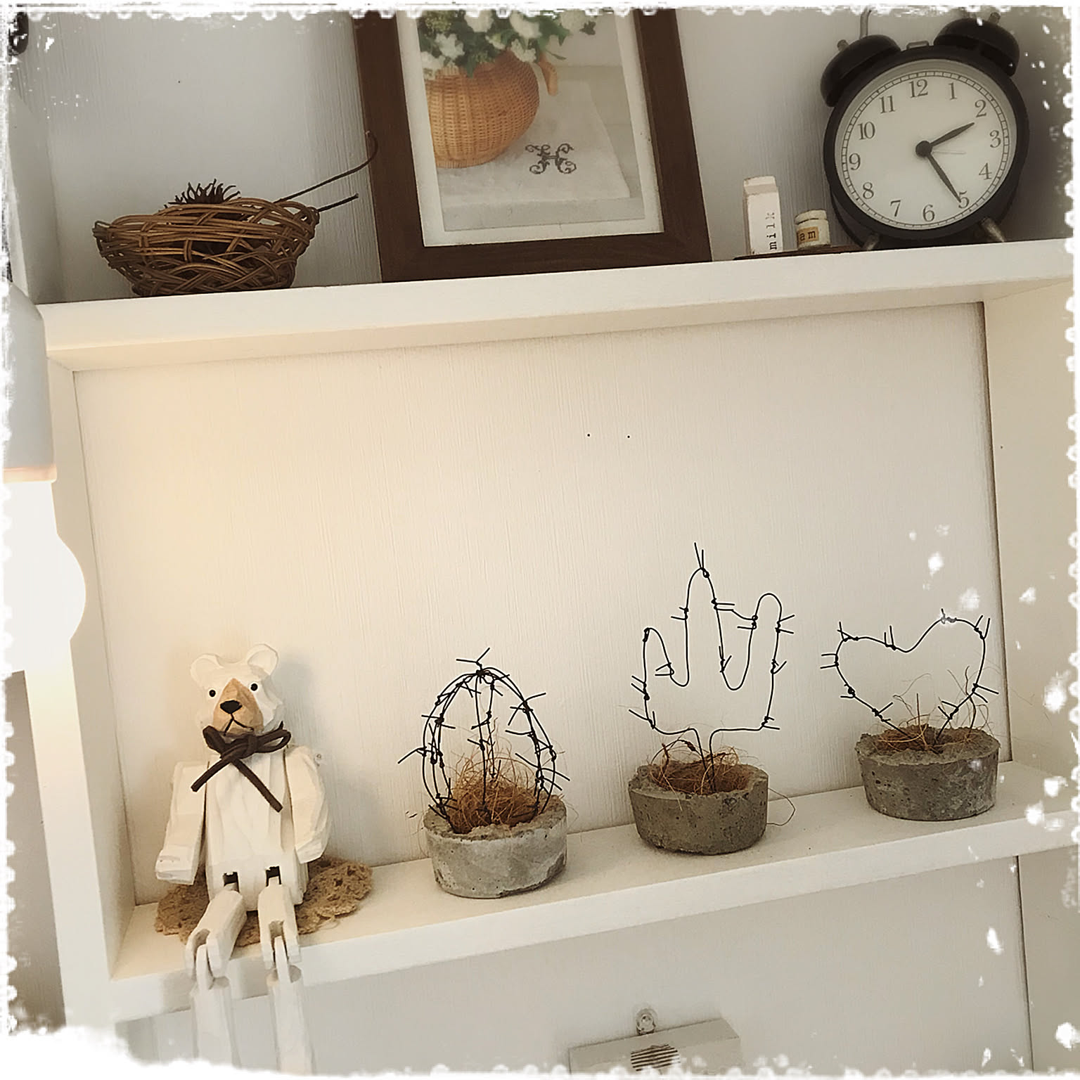 ワイヤークラフト ワイヤーサボテンのおしゃれなアレンジ・飾り方の