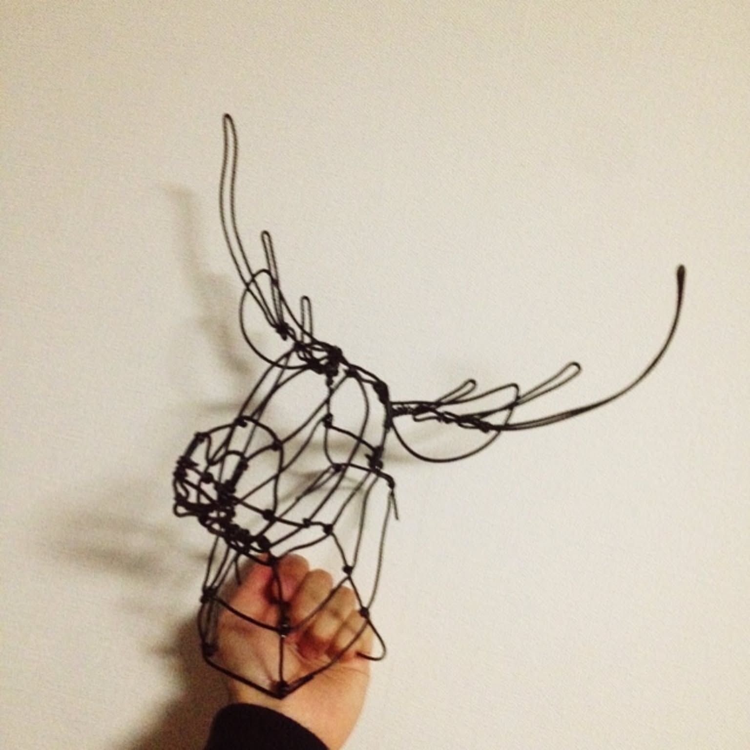 Leoさま専用⭐︎ワイヤーアート　カモミールシカ 超激得，格安 ワイヤーアート ワイヤークラフト 鹿 カモミールシカ
