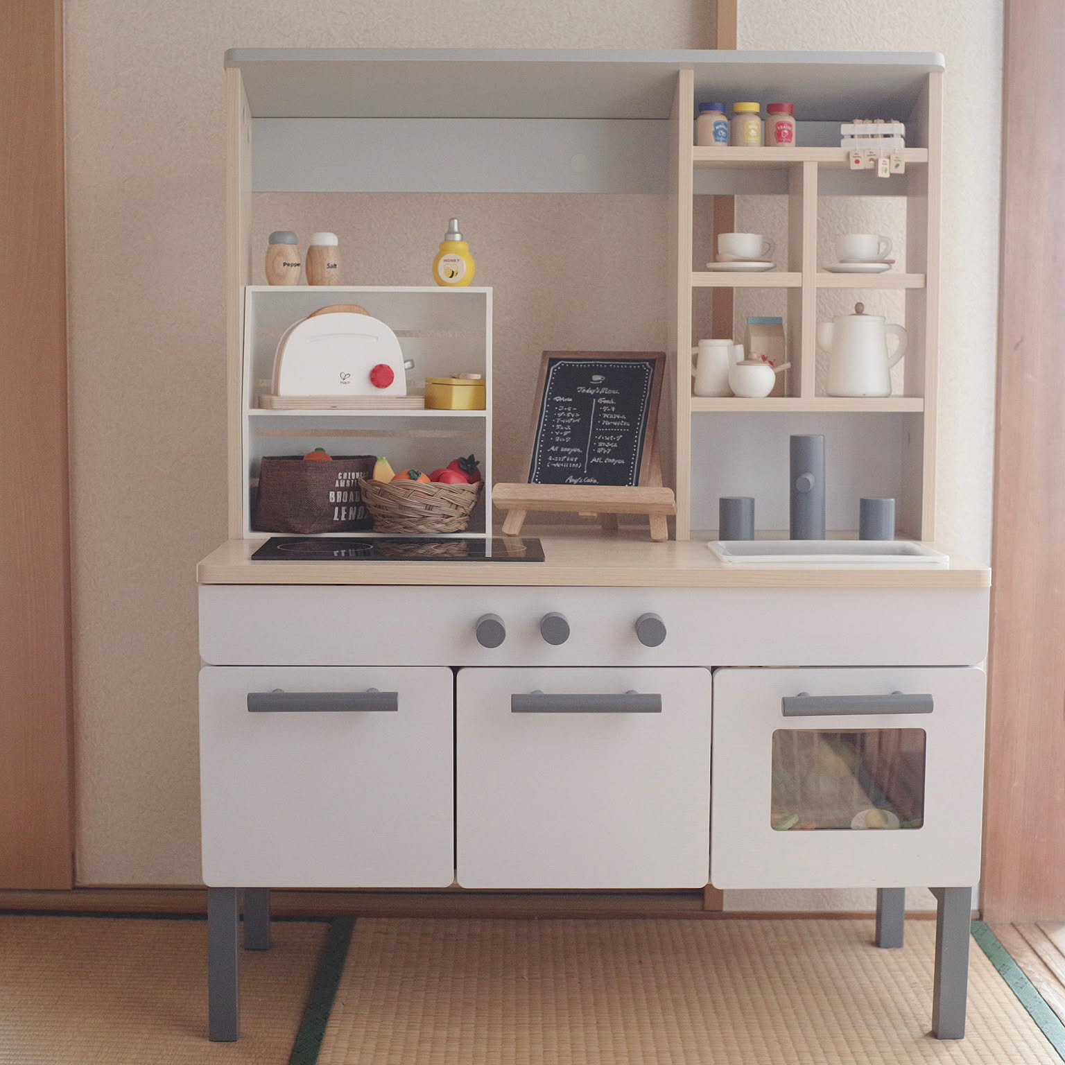 MILANミラン 木製ままごとキッチン 公式 木製 おままごと キッチン