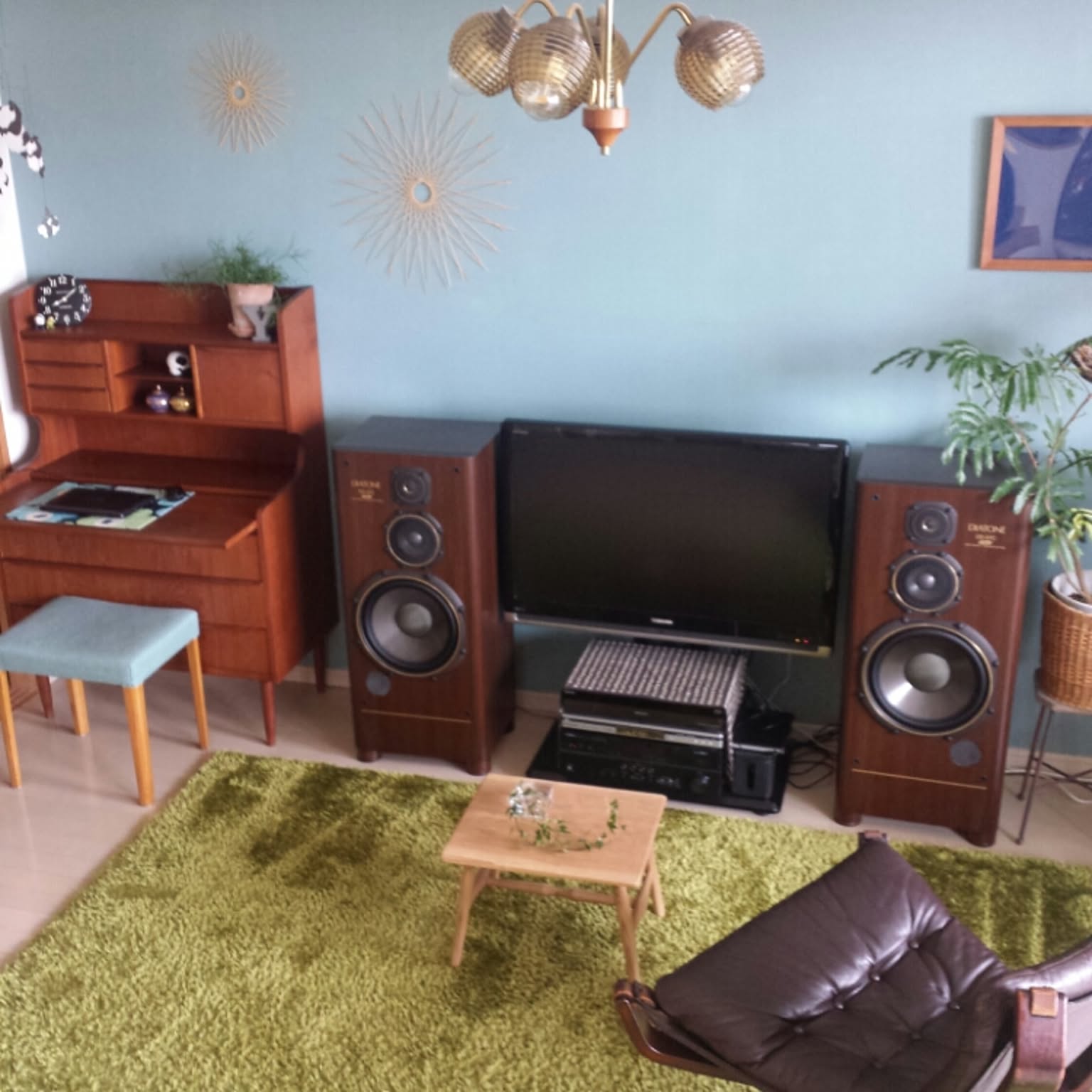 デンマーク製 スピーカー1本（A）ビンテージ品