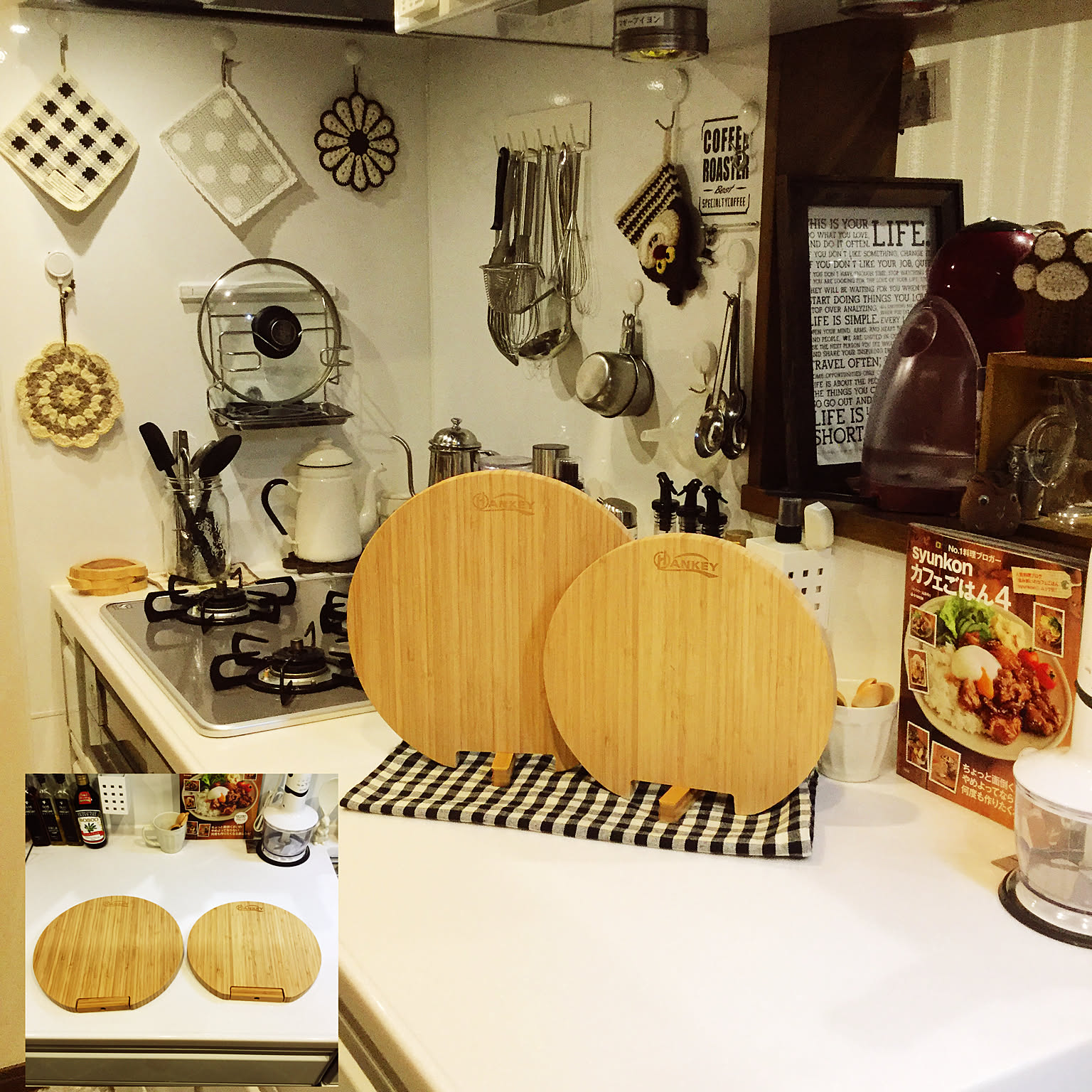 purinlove2さま専用☆ウォルナット丸型まな板 ◯32cm厚み3cm自立型 purinlove2さま専用☆ウォルナット丸型まな板 ◯32cm厚み3cm自立