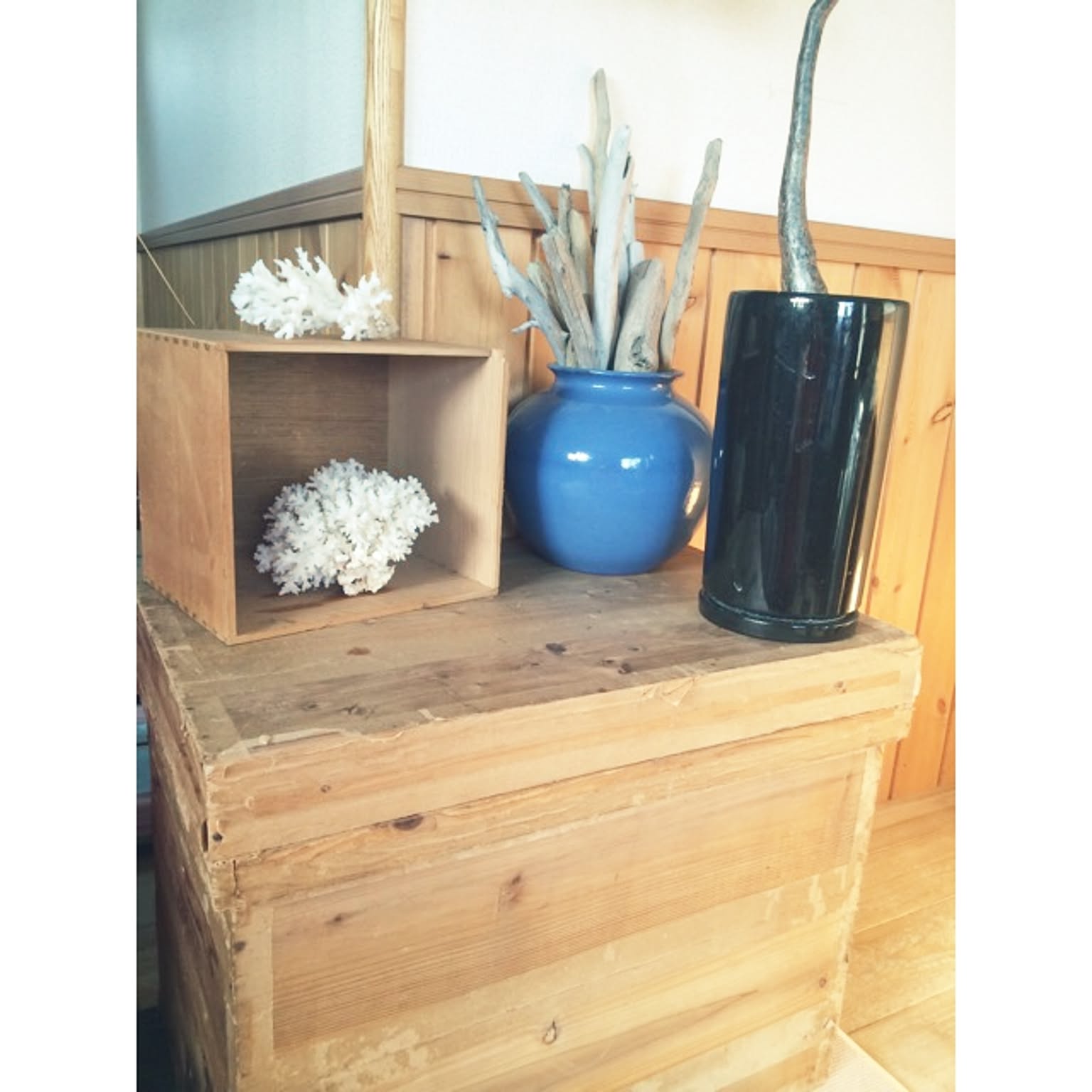 花瓶 木の箱のおすすめ商品とおしゃれな実例 ｜ RoomClip