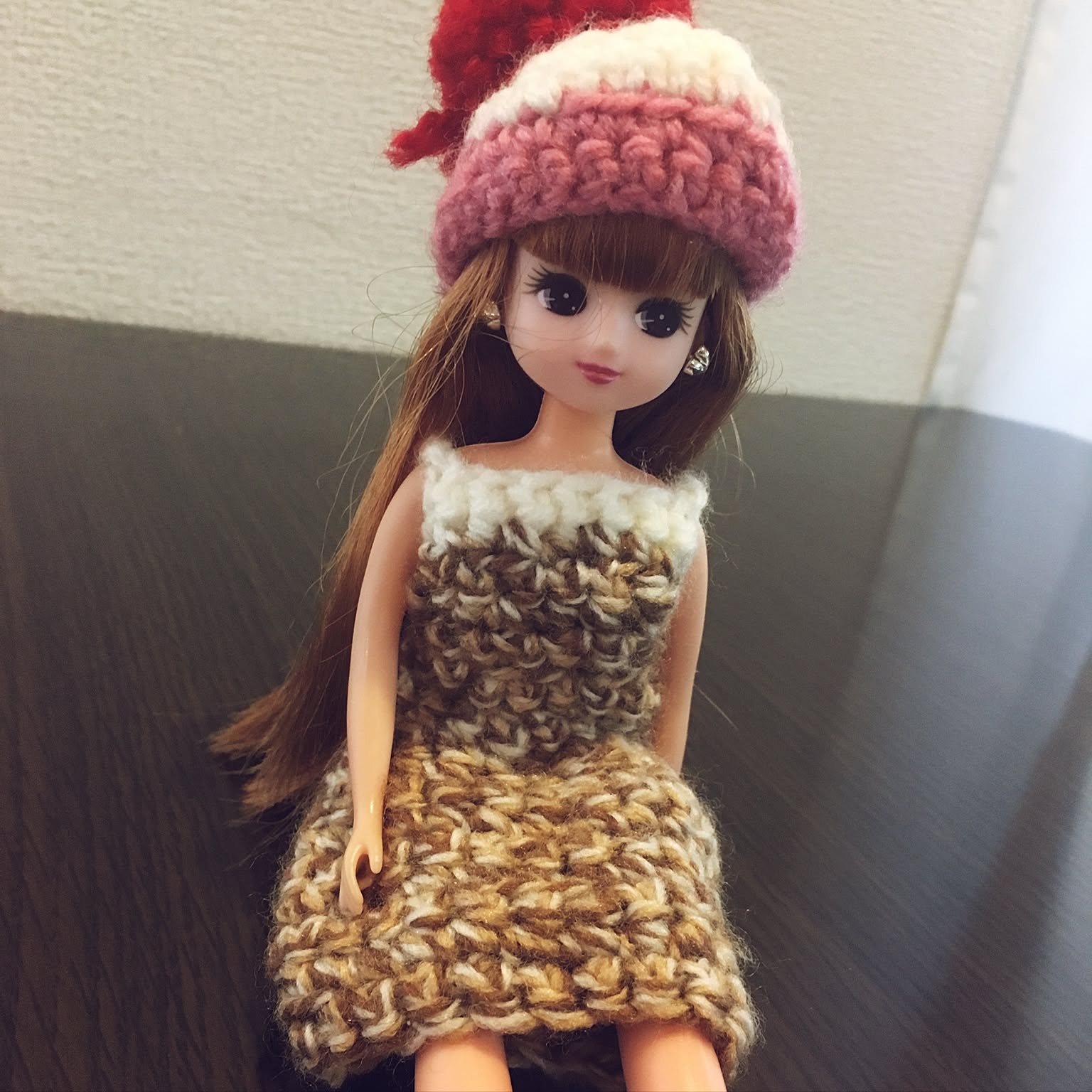 ハンドメイド リカちゃんの服のおしゃれなアレンジ・飾り方の 