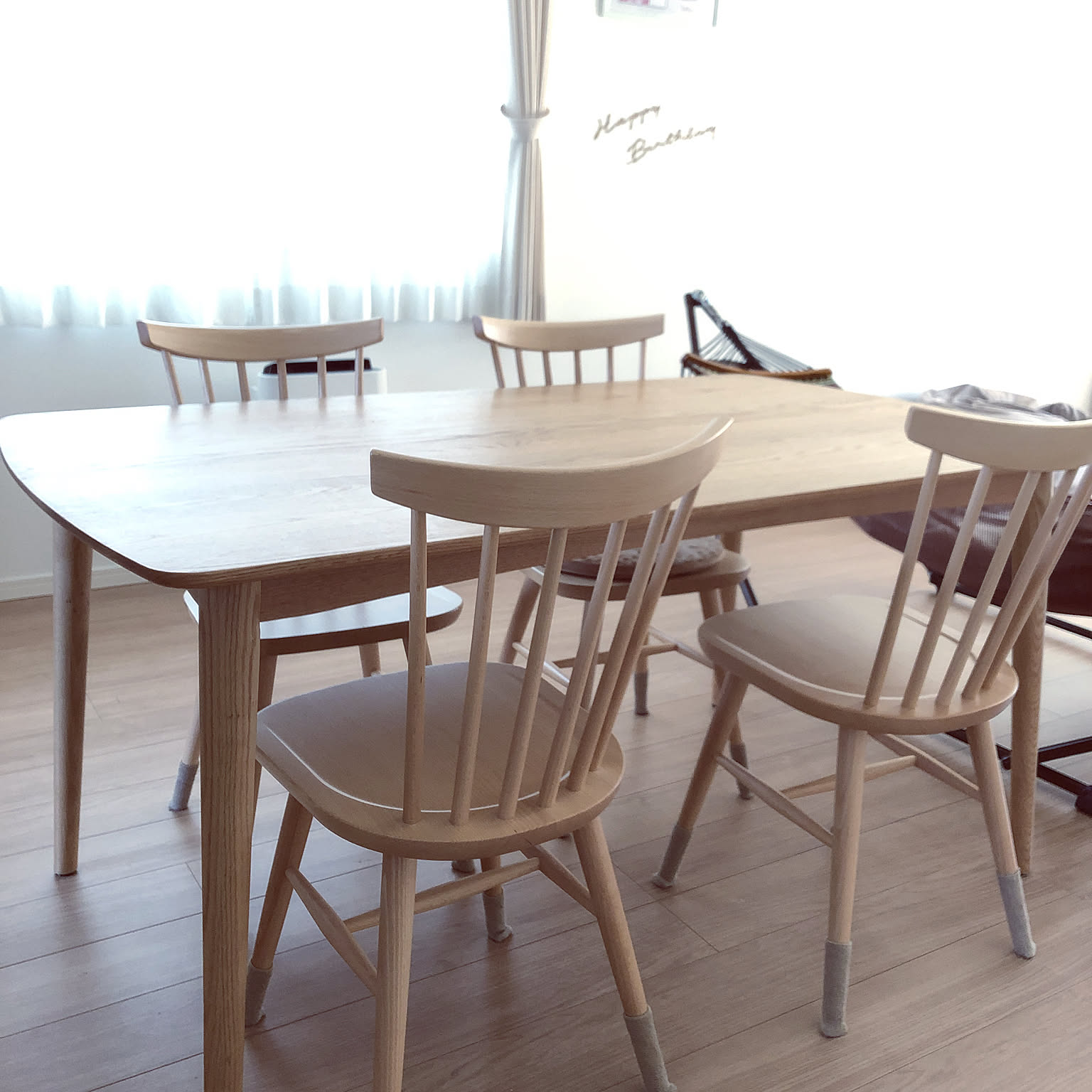 大塚家具 ダイニングテーブル＋ベンチチェアセット
