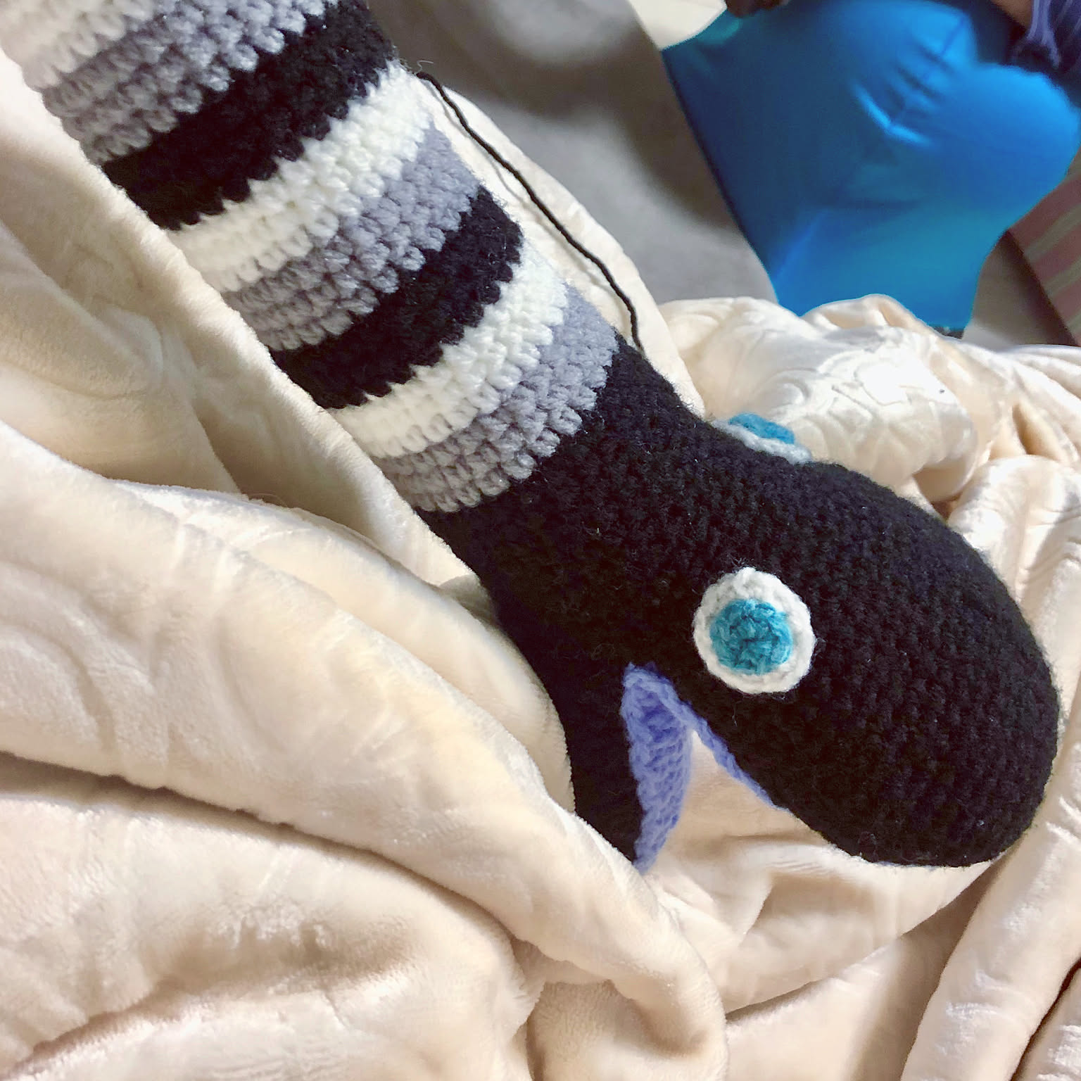 まんまるあみぐるみしろくまさん