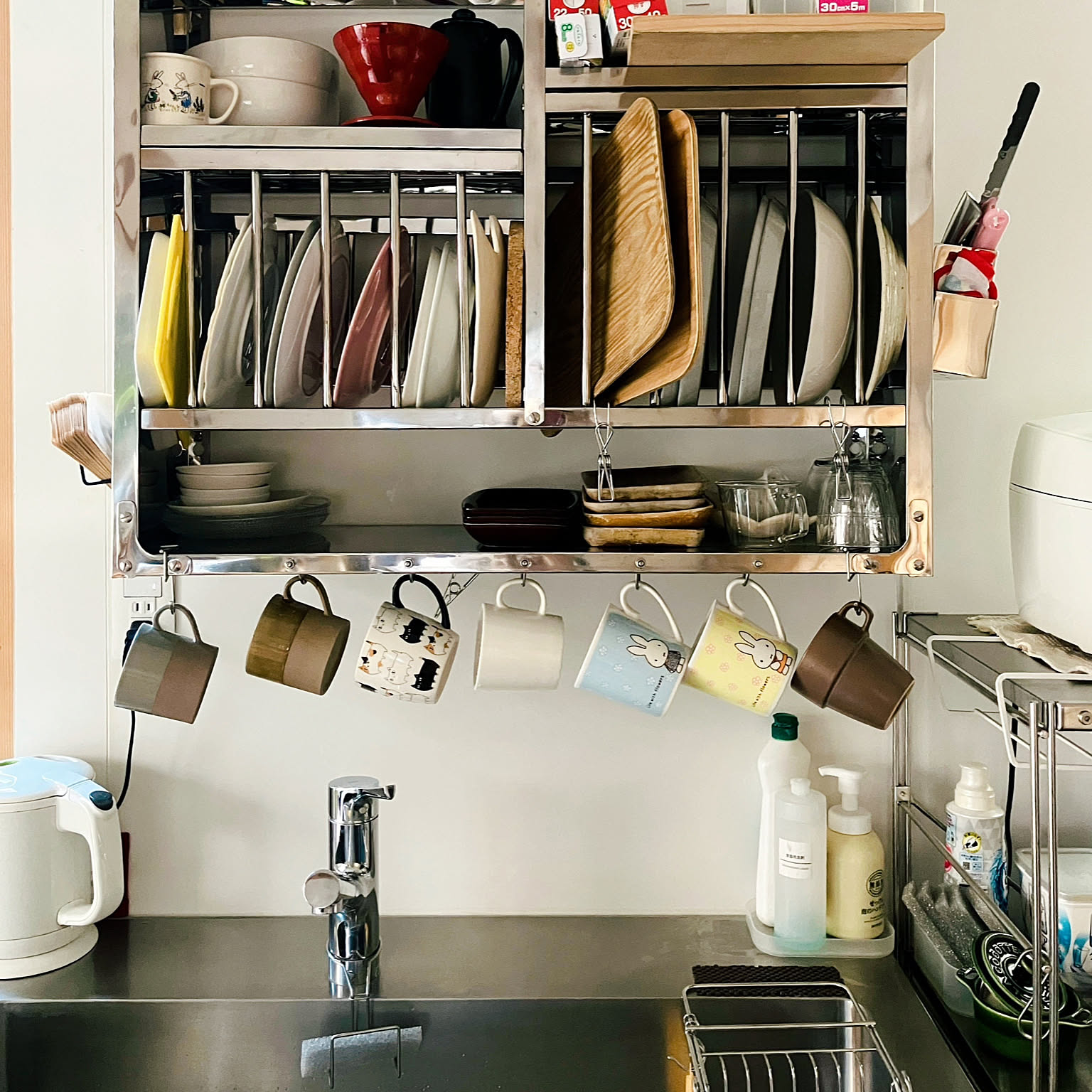 インディアンキッチンラックのおすすめ商品とおしゃれな実例