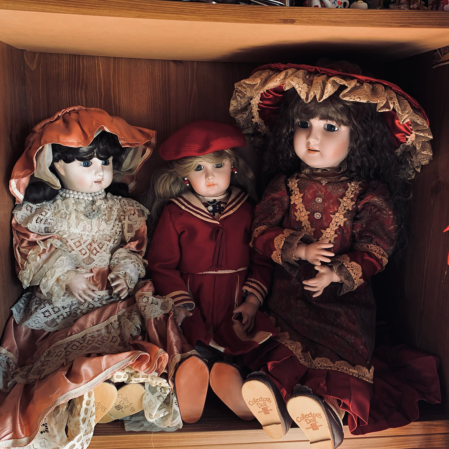 ビスクドール (ステキな帽子の子)