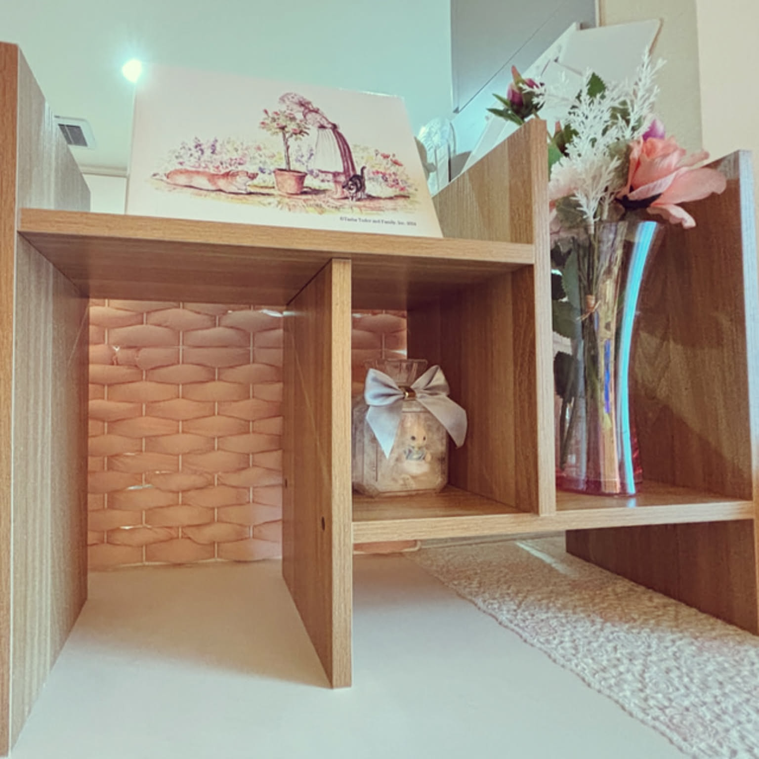カントリー調パーテーション カントリー家具 ｜ 和風パーテーション・スクリーン 2連 - giraffe-ffe