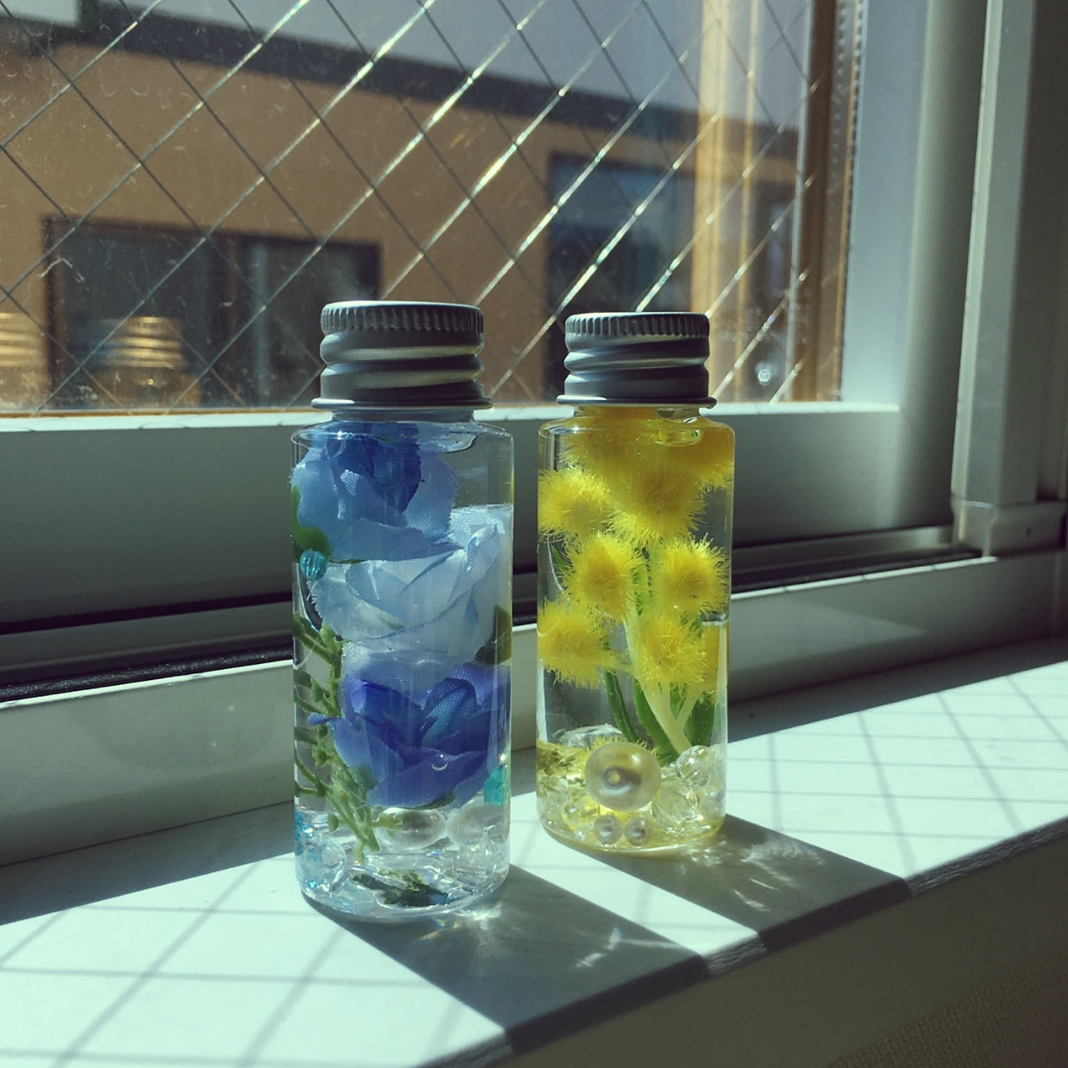 インテリア☆ハーバリウム♫いも虫ベビー