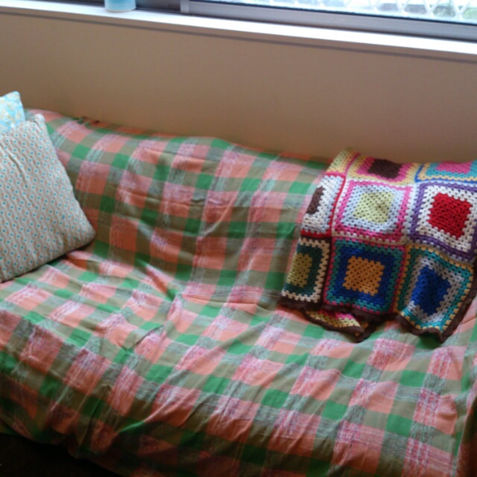 編み物 ソファーカバーのおすすめ商品とおしゃれな実例 ｜ RoomClip