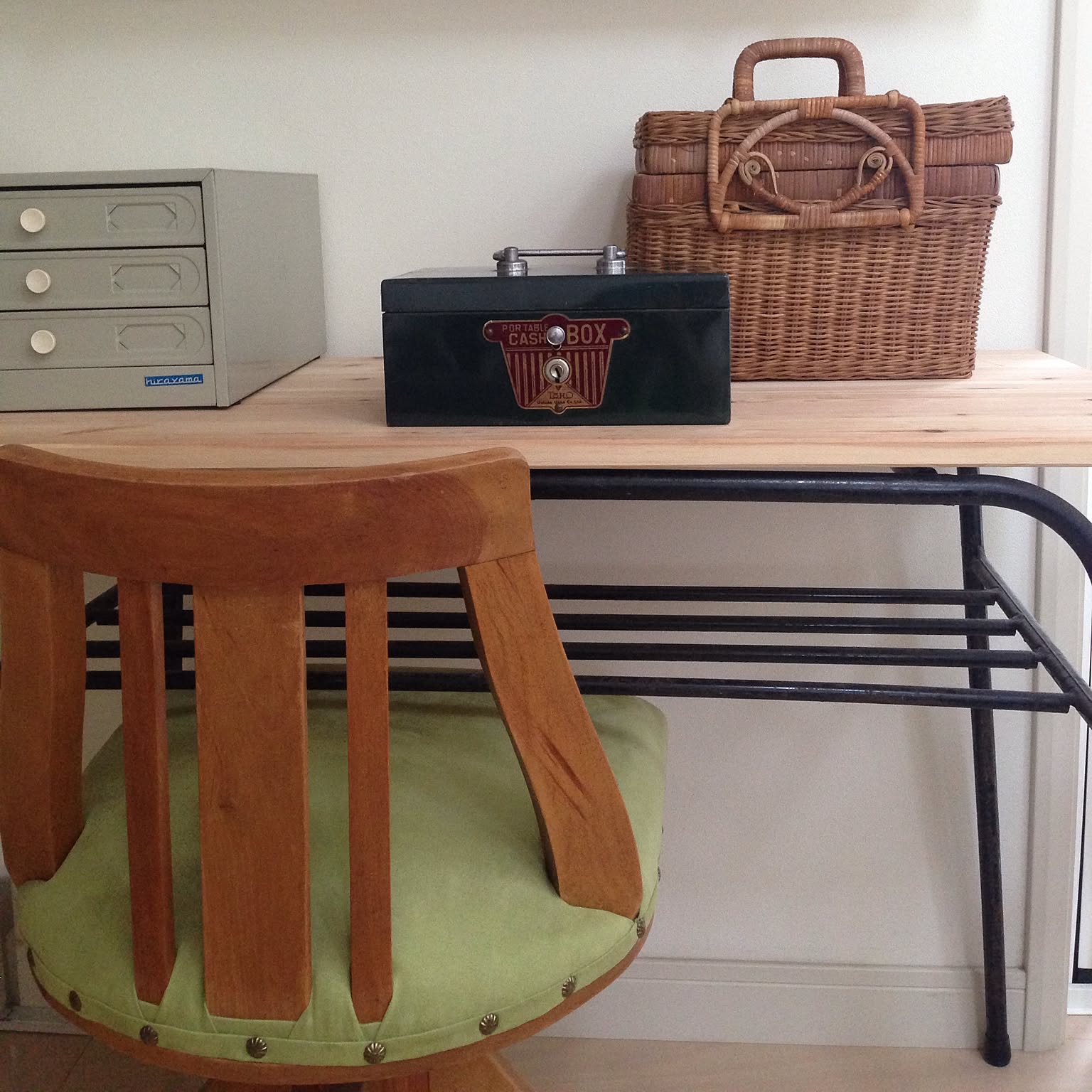 金庫 昭和レトロのおしゃれなインテリア・部屋・家具の実例