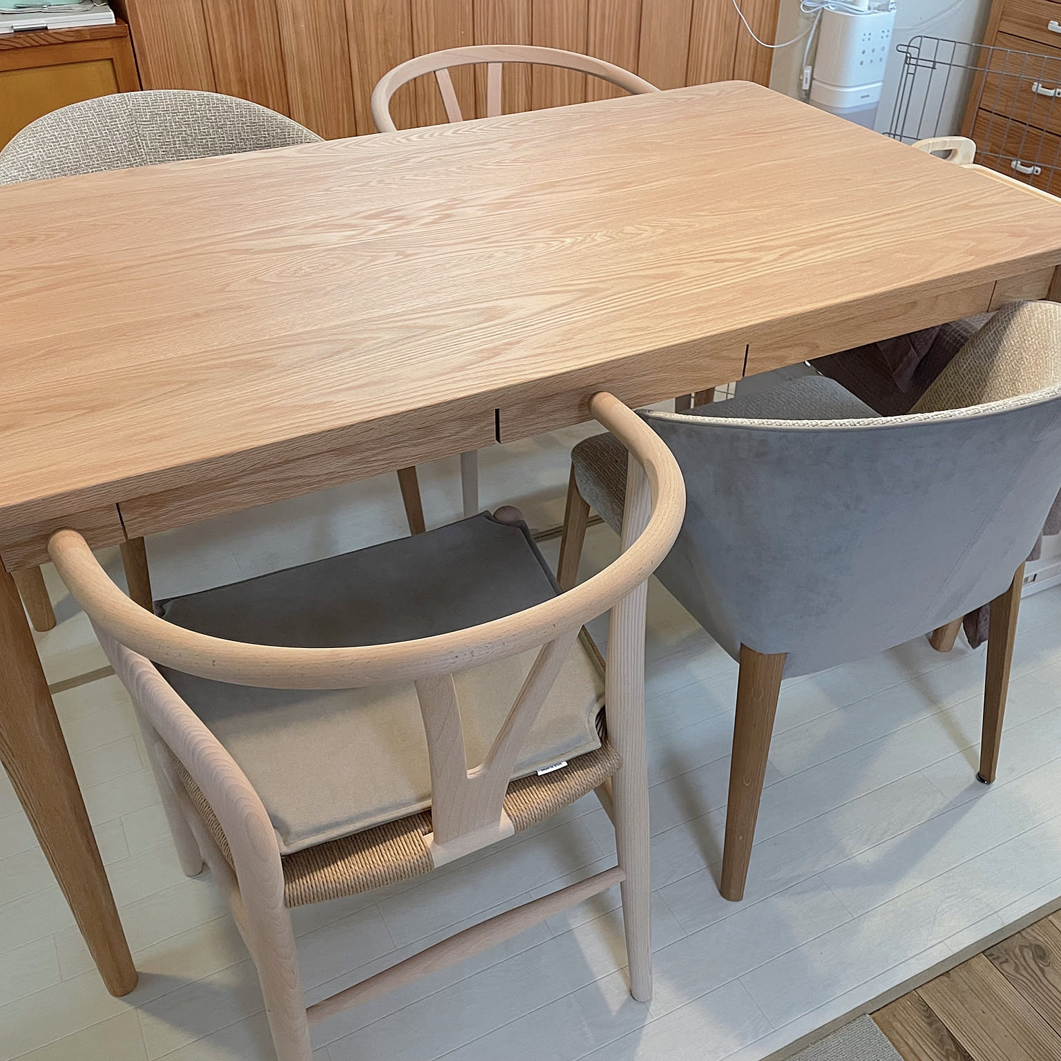 アルフレックス　ビンテージ　オーク材　ダイニングテーブル　机　デスク アルフレックス ビンテージ オーク材 ダイニングテーブル 机