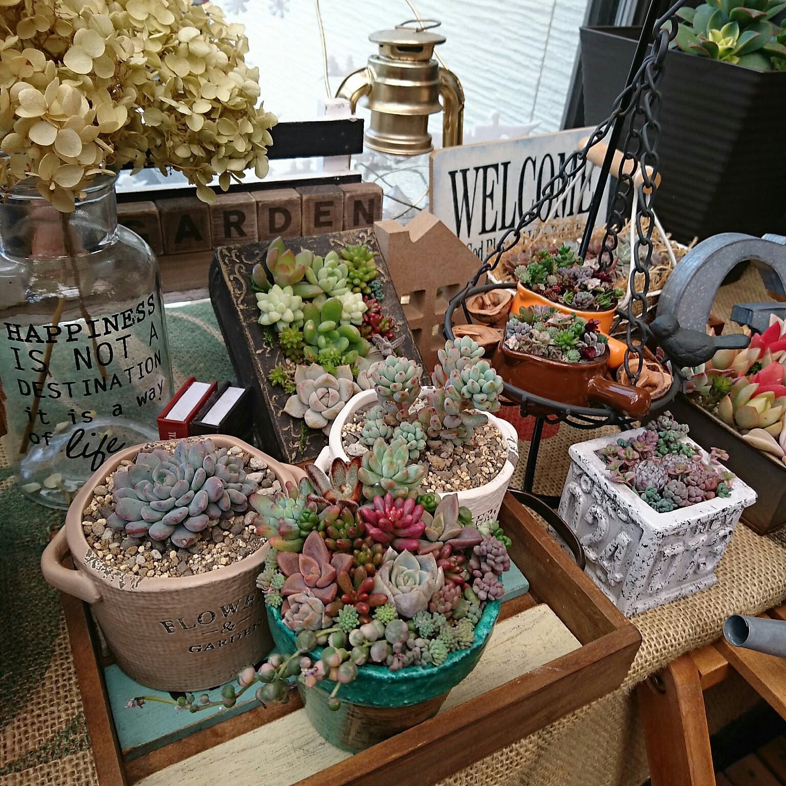 什器　多肉植物棚　ガーデン雑貨　インテリア雑貨 ガーデンラック プラントスタンド フラワースタンド 多肉 盆栽