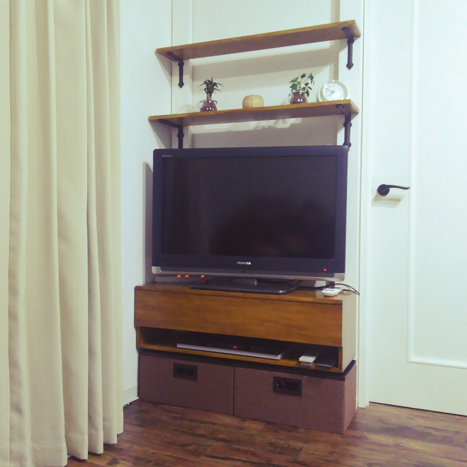 引き出しDIY テレビボードDIYのインテリア・手作りの実例 ｜ RoomClip 