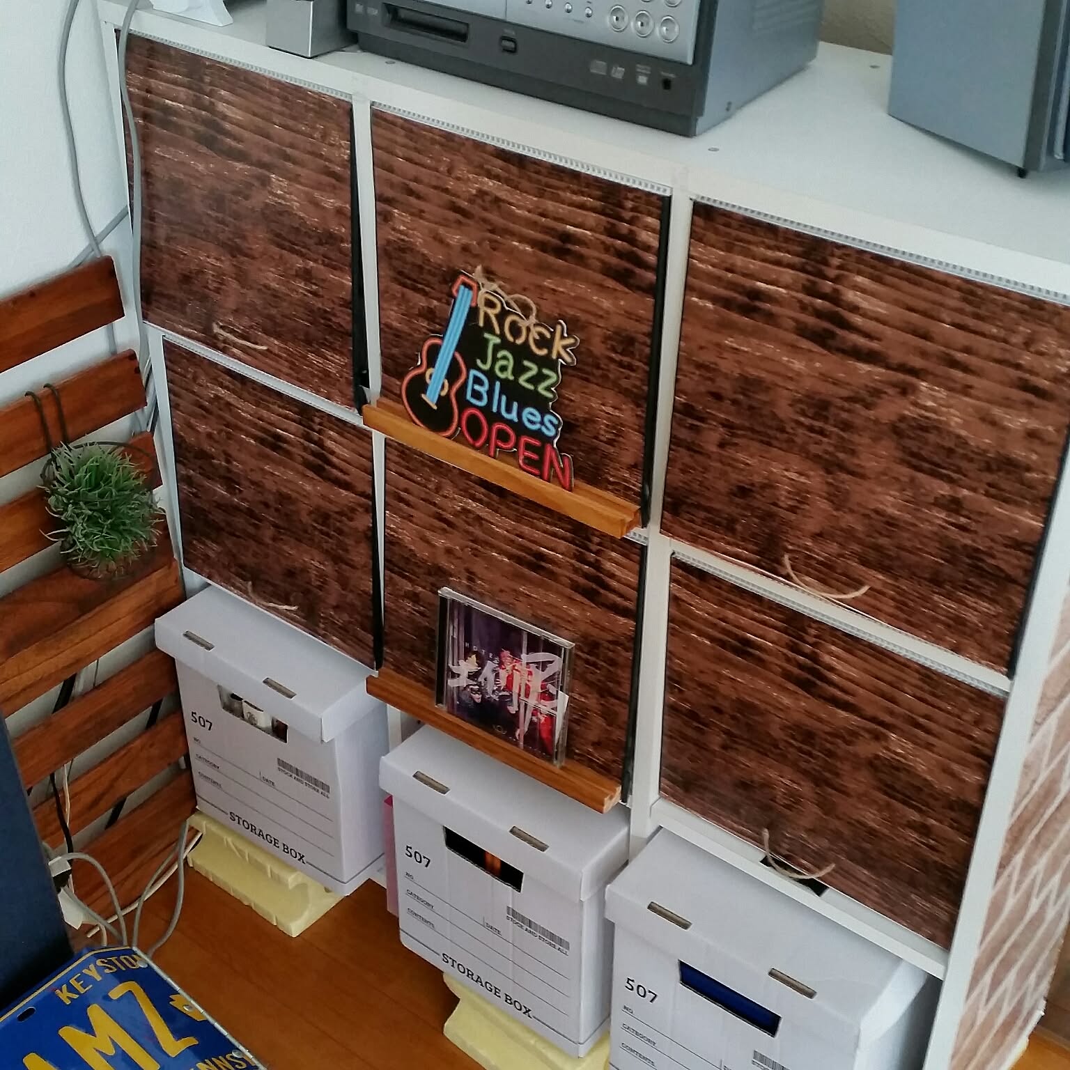 ギターリメイク　飾り棚 ギターリメイク 飾り棚