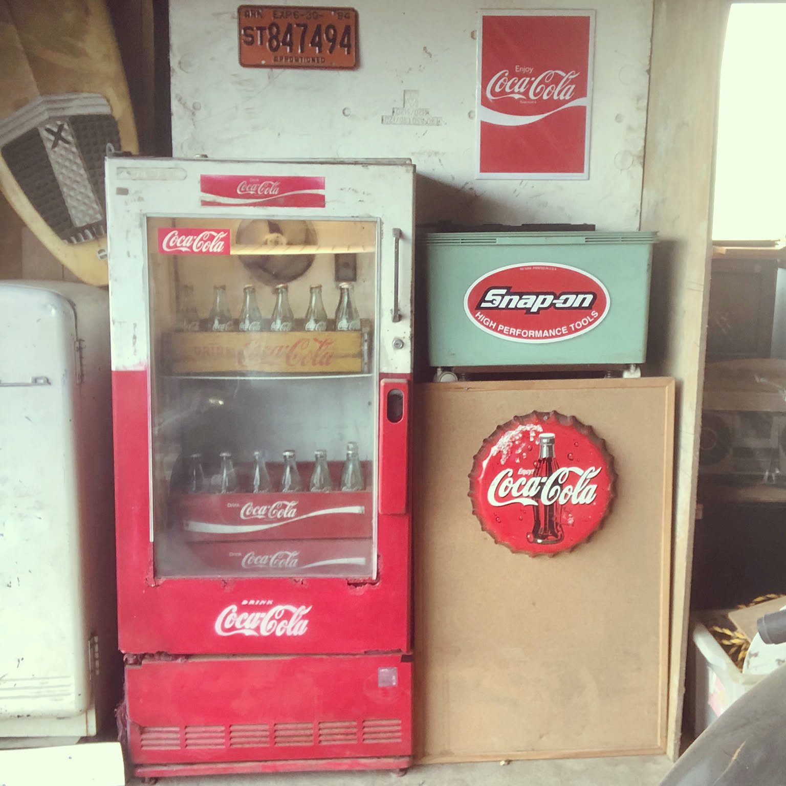 コカコーラ冷蔵庫　レトロ　おしゃれ コカ・コーラ 自動販売機型 保冷庫 冷蔵庫 レトロ