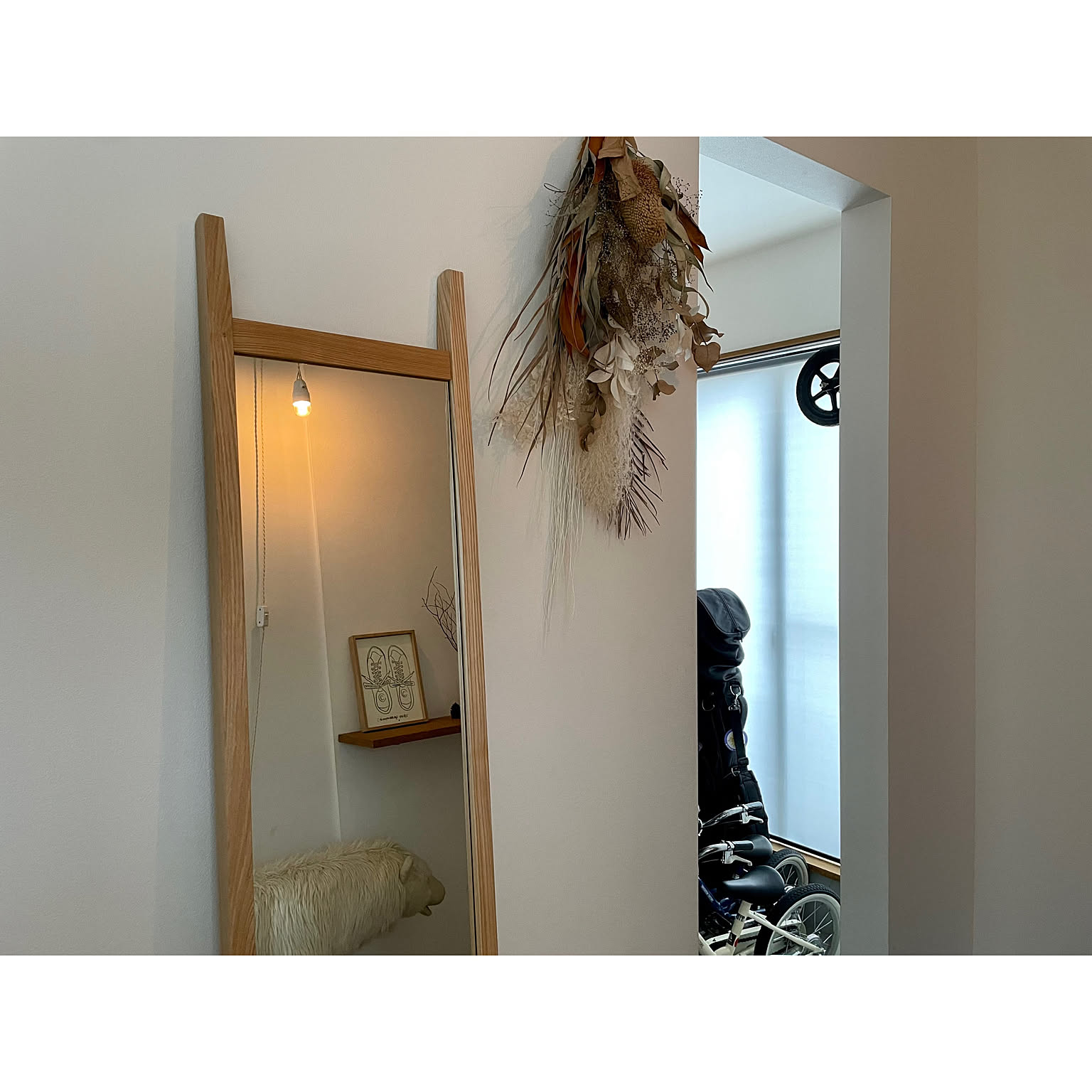 SLEIGH MIRROR/スレイミラー/IDEE/ミラー/戸建リノベーションなどの