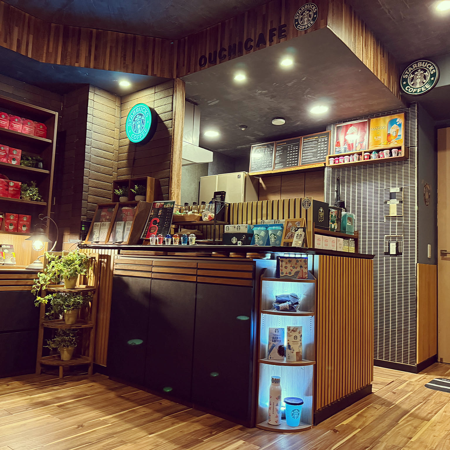 スタバ看板のインテリア実例 ｜ RoomClip（ルームクリップ）