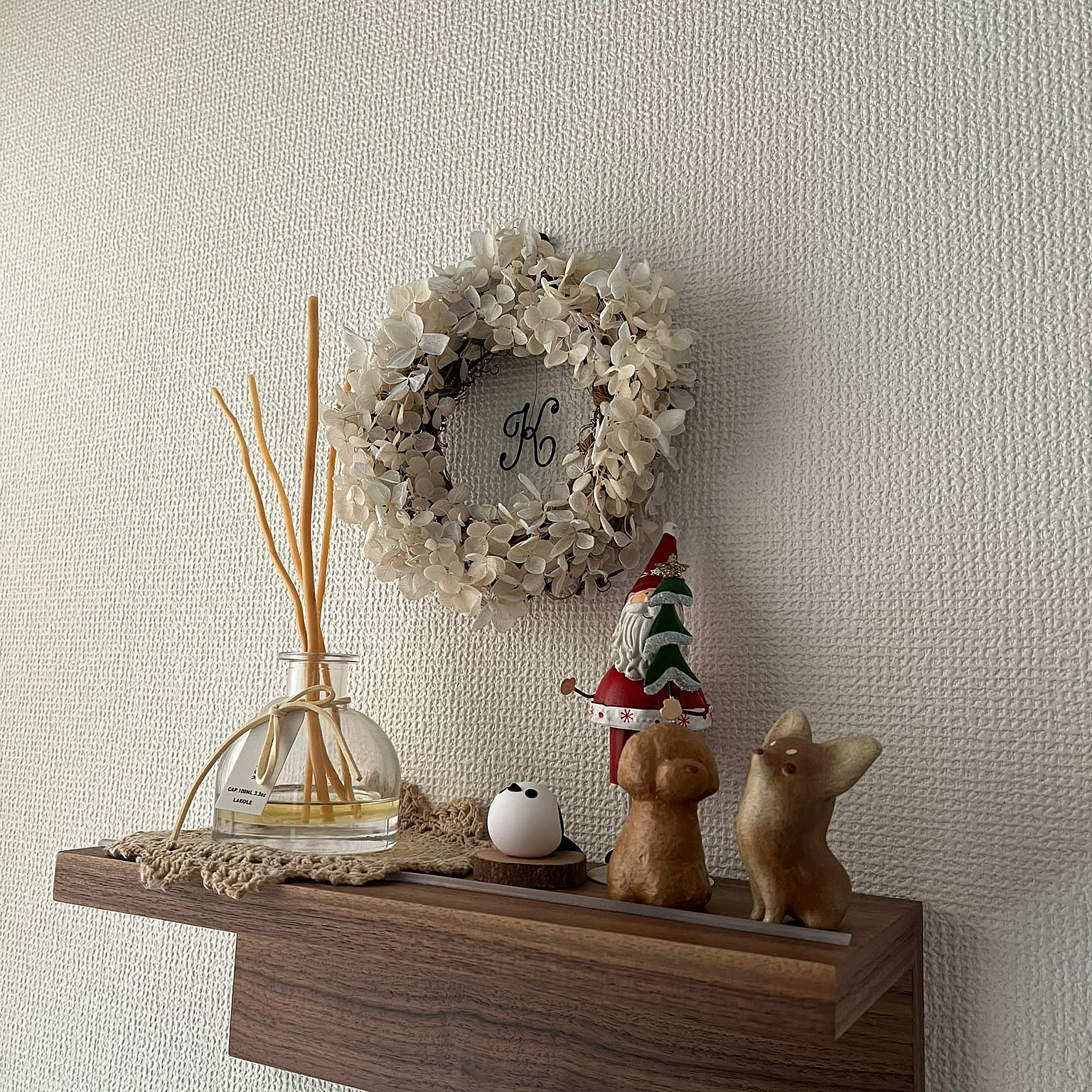 本場のスエーデンアーチストが制作した クリスマス リース