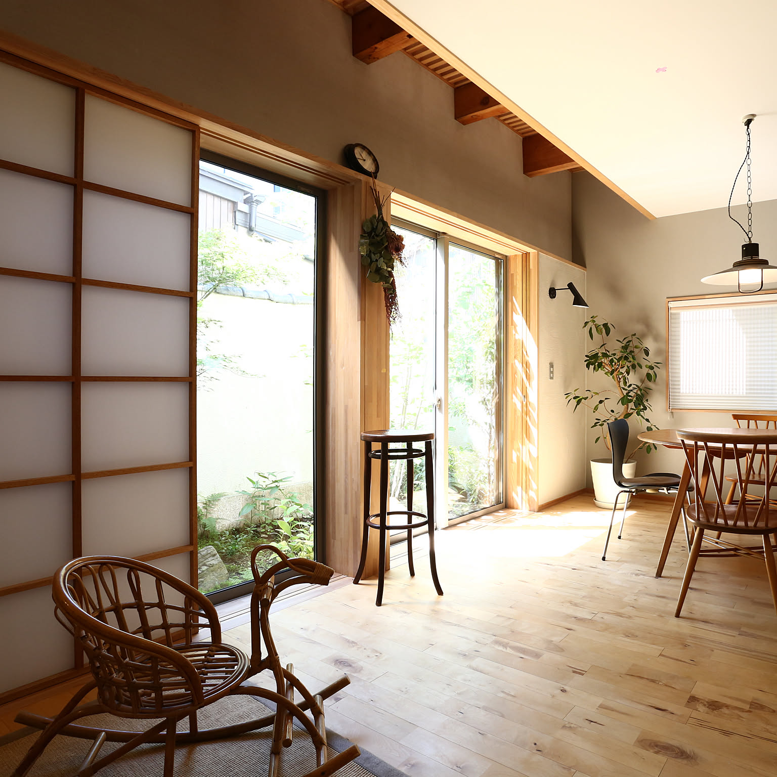 良品】 曲げ椅子 10脚セット 木製 アンティーク 昭和レトロ ②