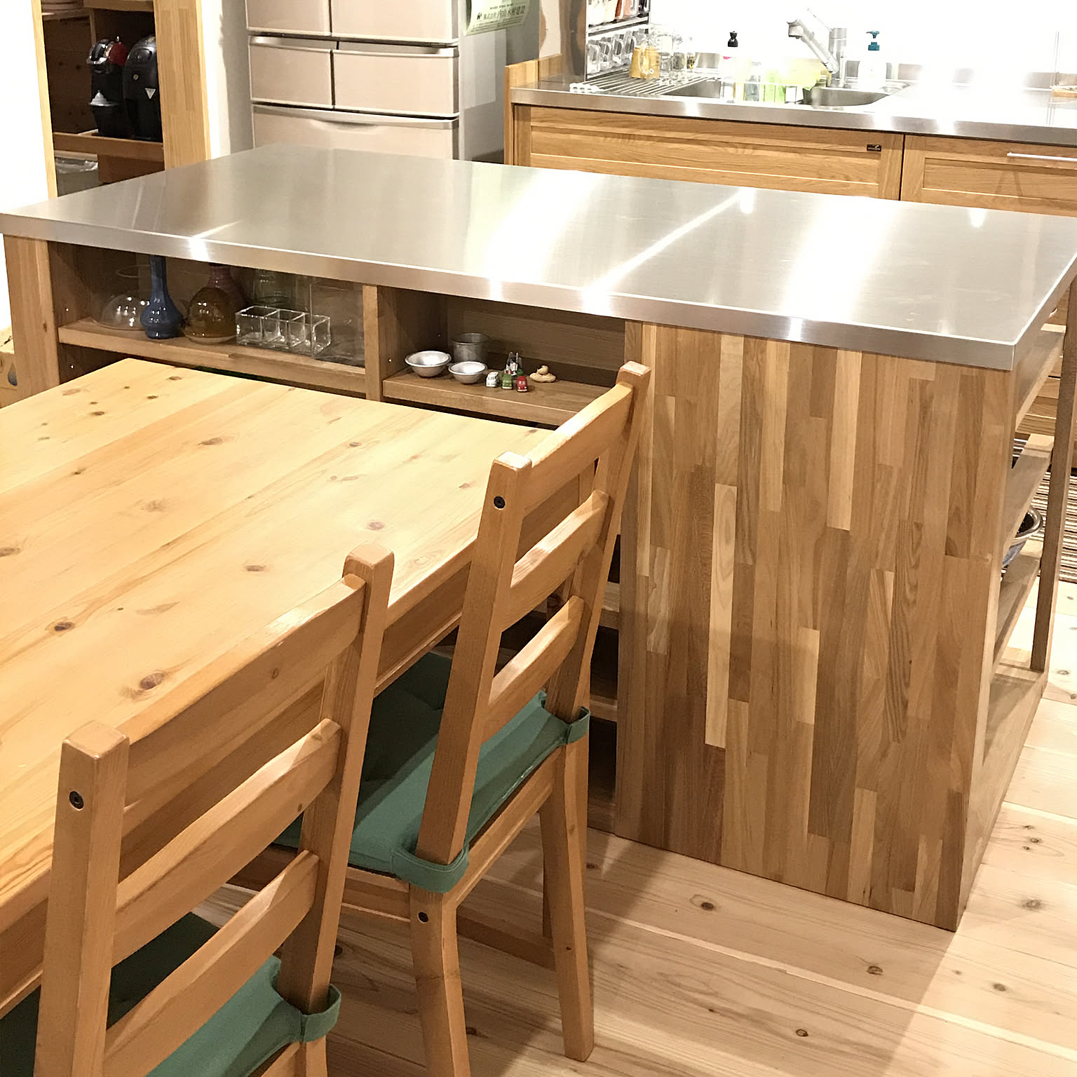 キッチン 造作作業台のインテリア実例 | RoomClip(ルーム キッチン 造作作業台のインテリア実例 | RoomClip(ルーム