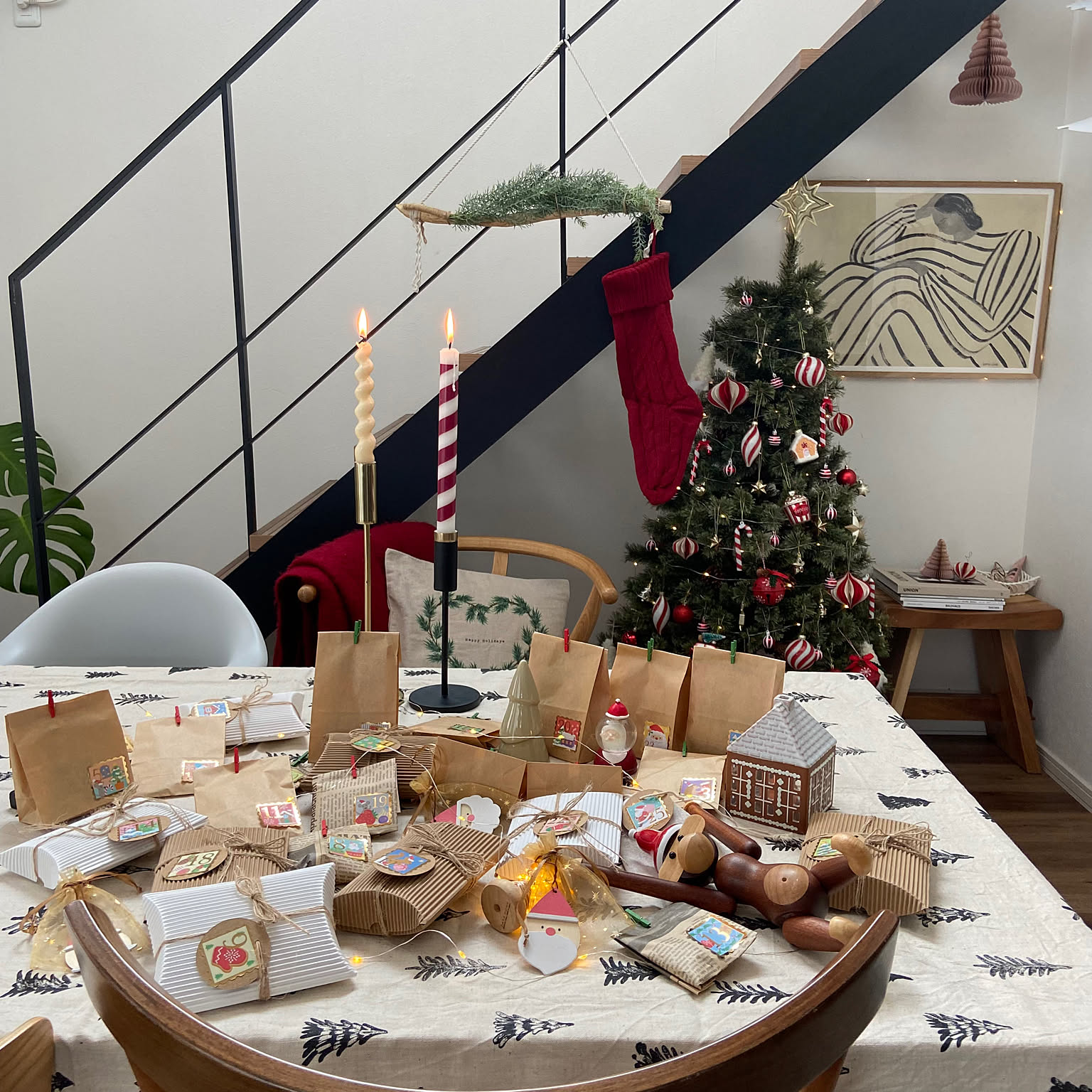 ZARA  アドベントカレンダー　クリスマスストッキング ZARA HOME CHRISTMAS COLLECTION 2023】特別なホリデーシーズンを彩る