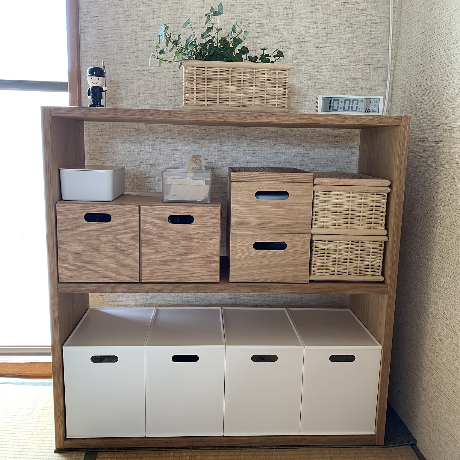 無印良品 スタッキングシェルフ・ワイド・2段のおすすめ商品と